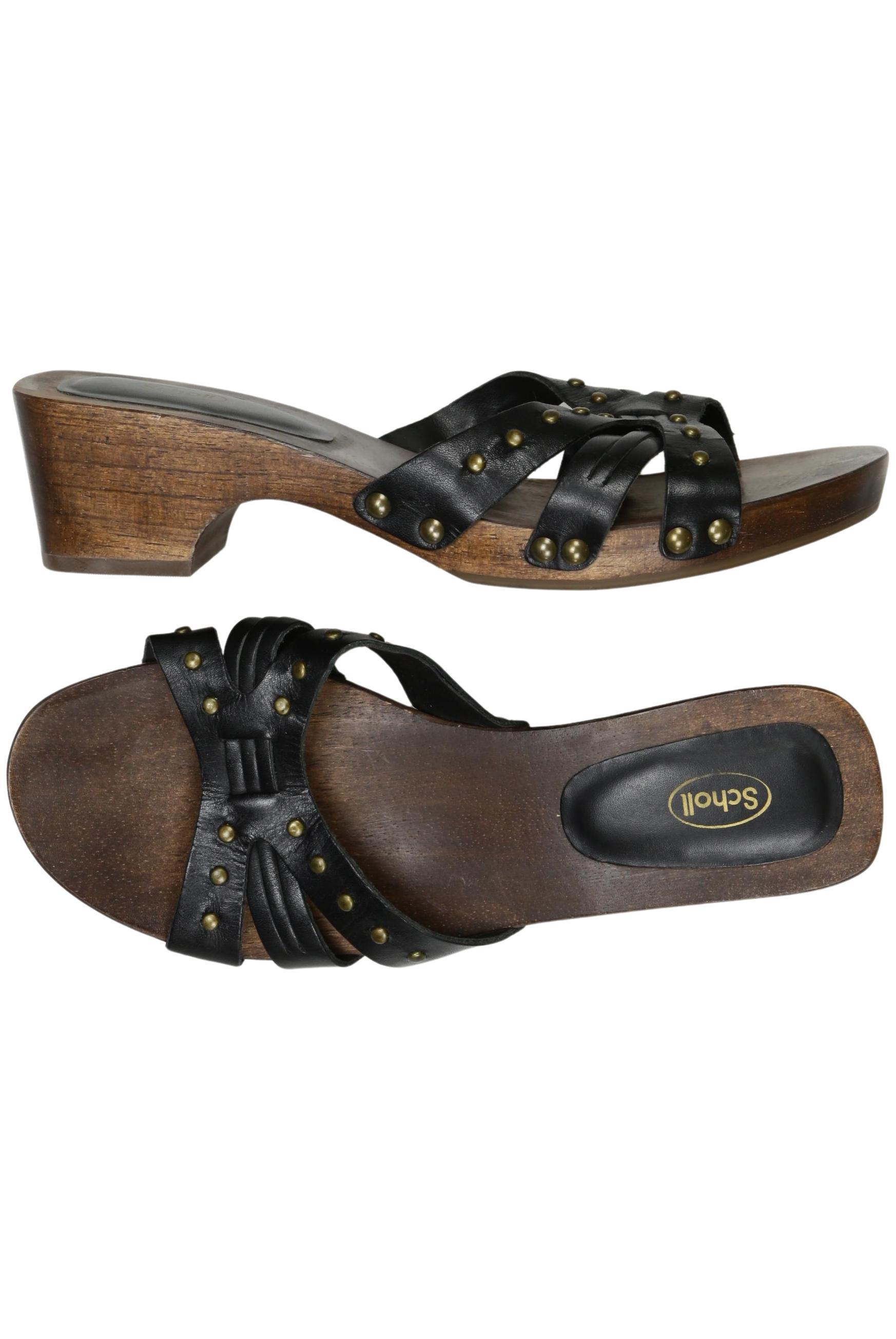 

Scholl Damen Sandale, schwarz, Gr. 38