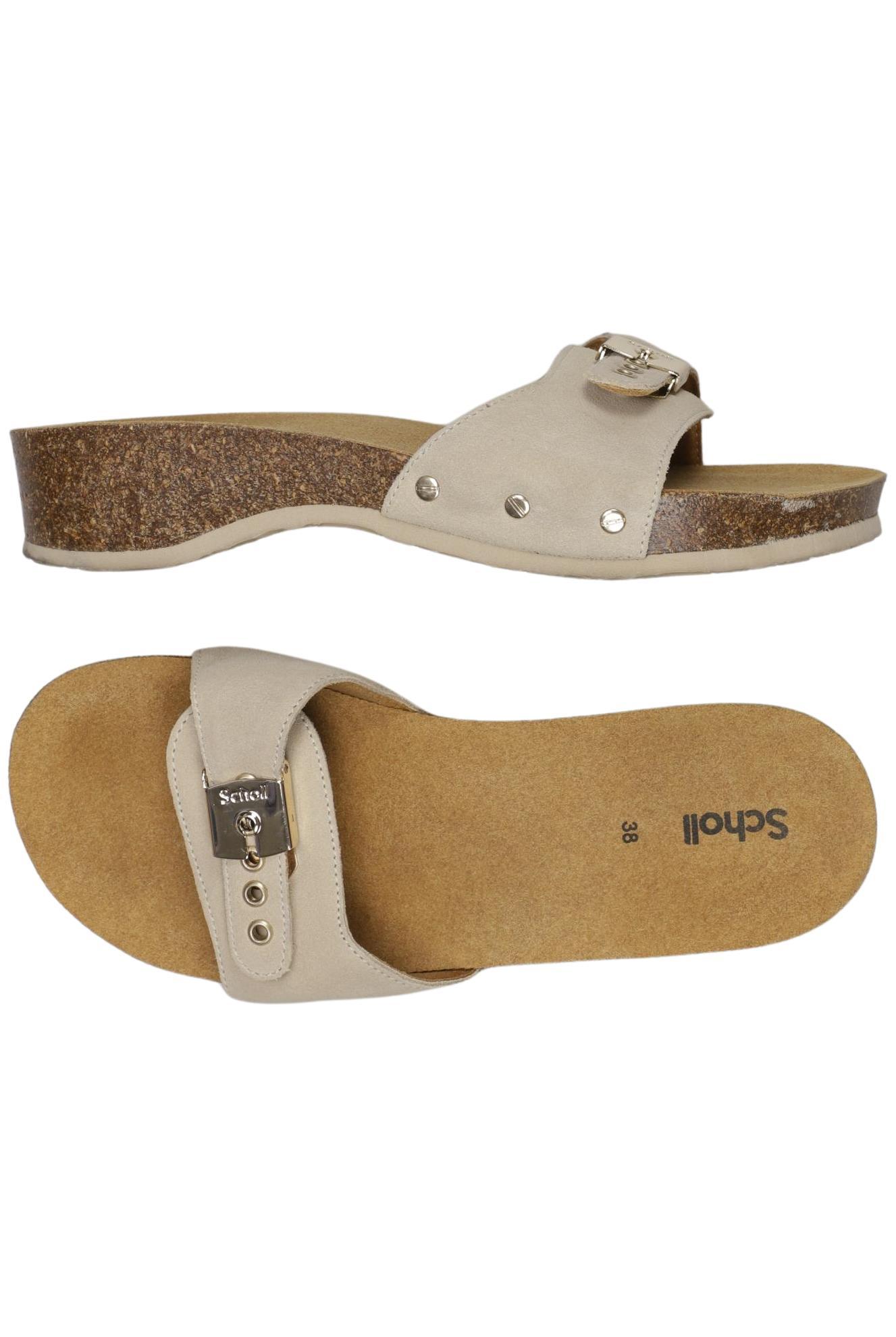

Scholl Damen Sandale, beige, Gr. 38