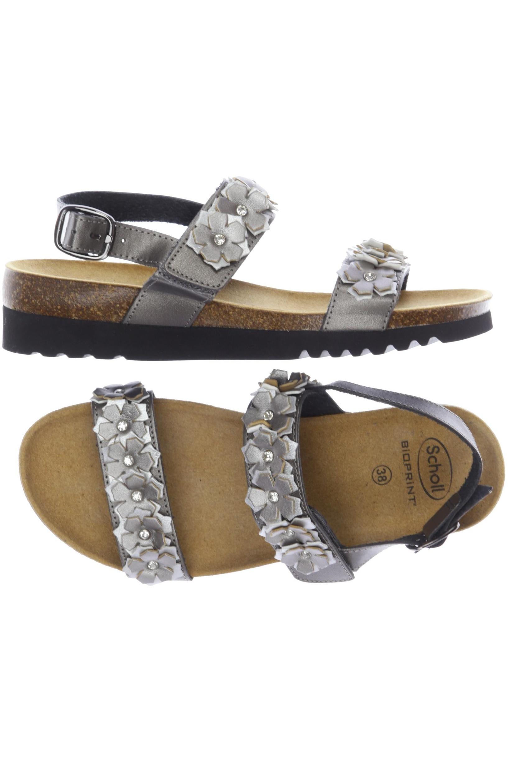 

Scholl Damen Sandale, silber, Gr. 38
