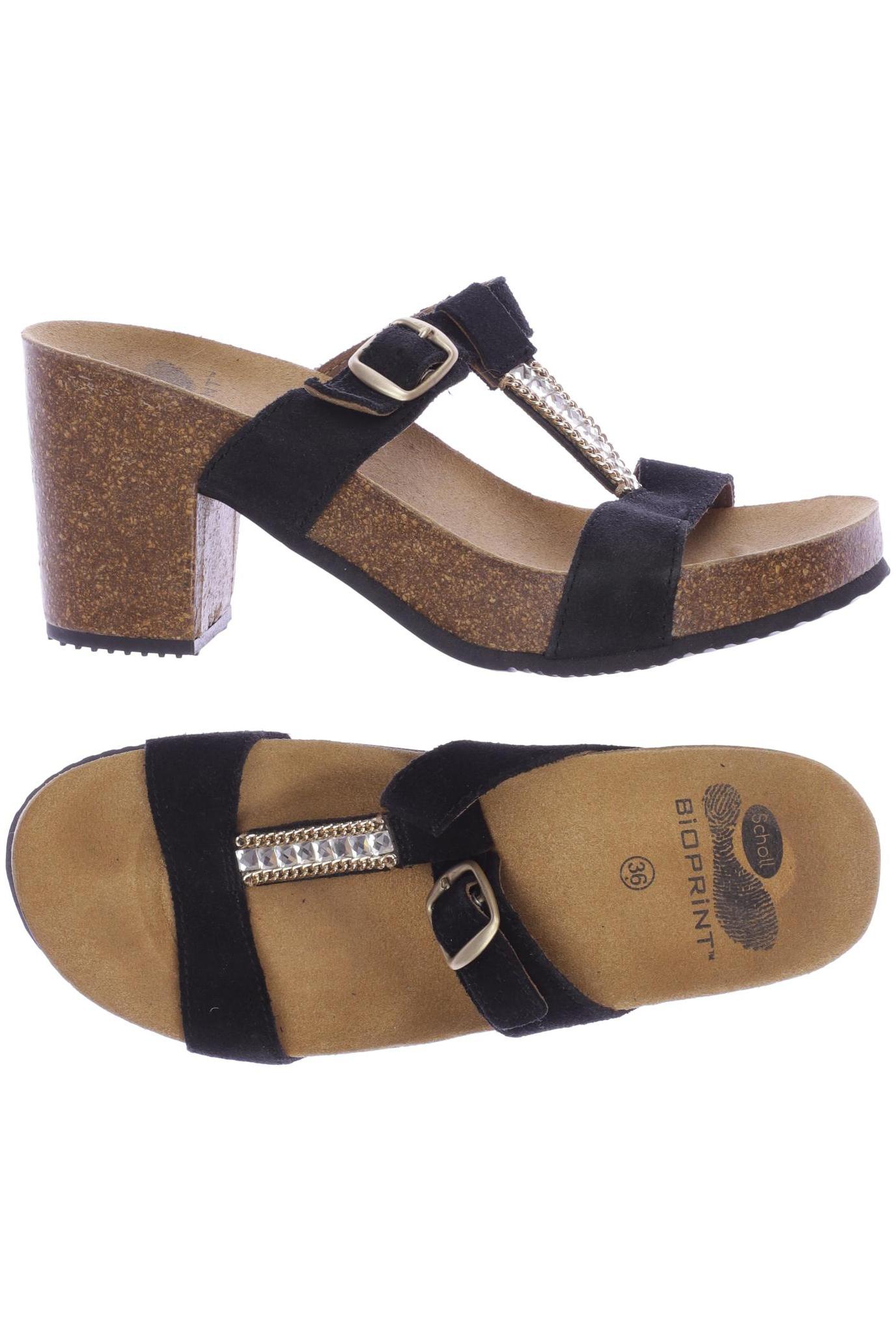 

Scholl Damen Sandale, schwarz, Gr. 36