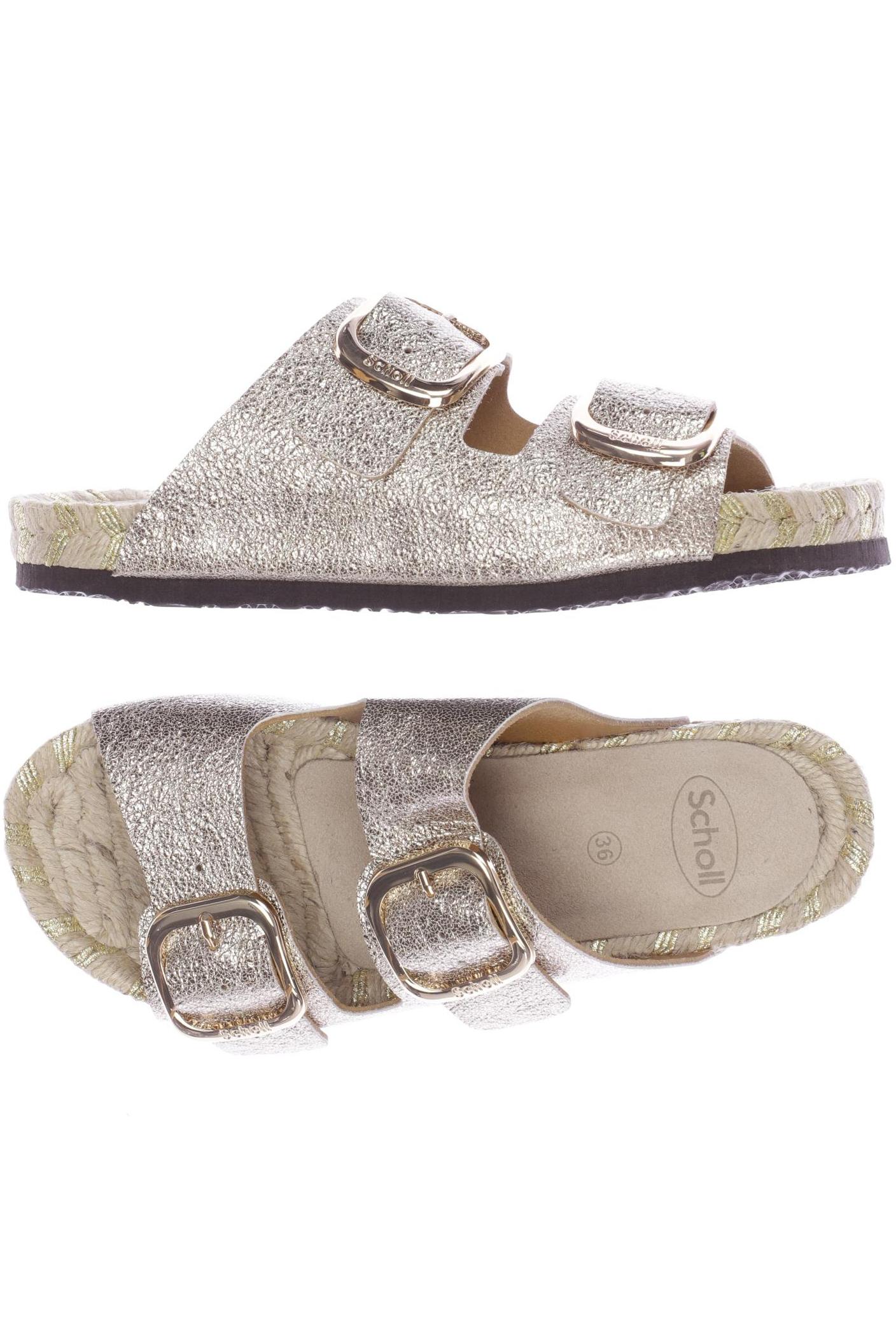 

Scholl Damen Sandale, gold, Gr. 36