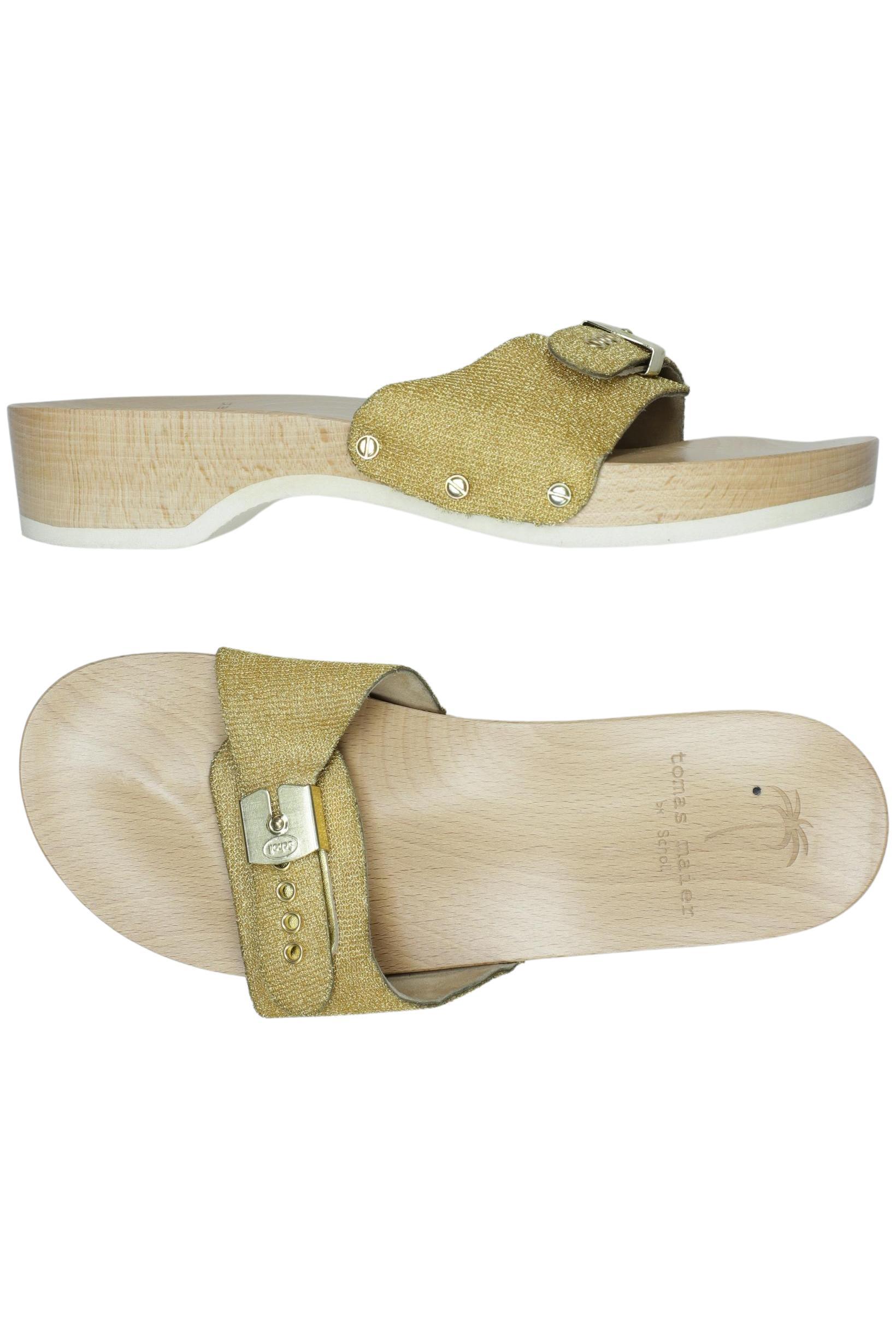

Scholl Damen Sandale, gold, Gr. 37