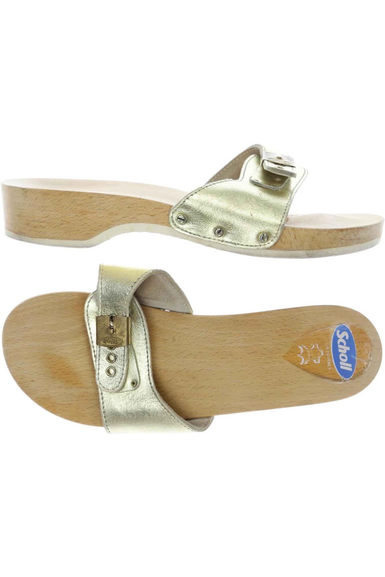 

Scholl Damen Sandale, gold, Gr. 37