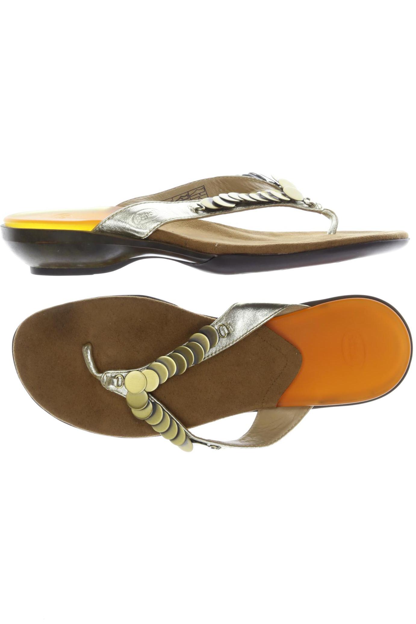 

Scholl Damen Sandale, gold, Gr. 40