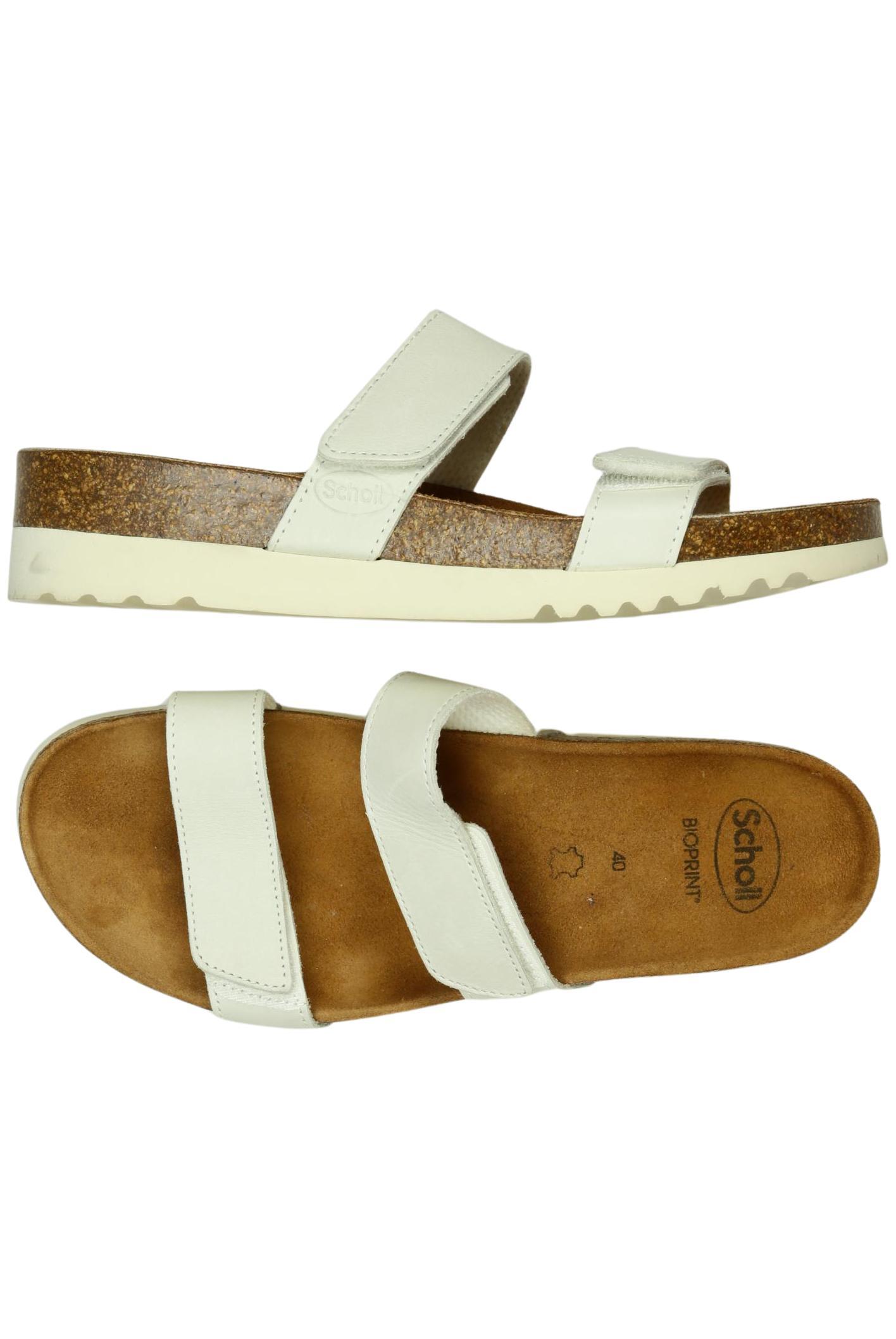 

Scholl Damen Sandale, weiß, Gr. 40