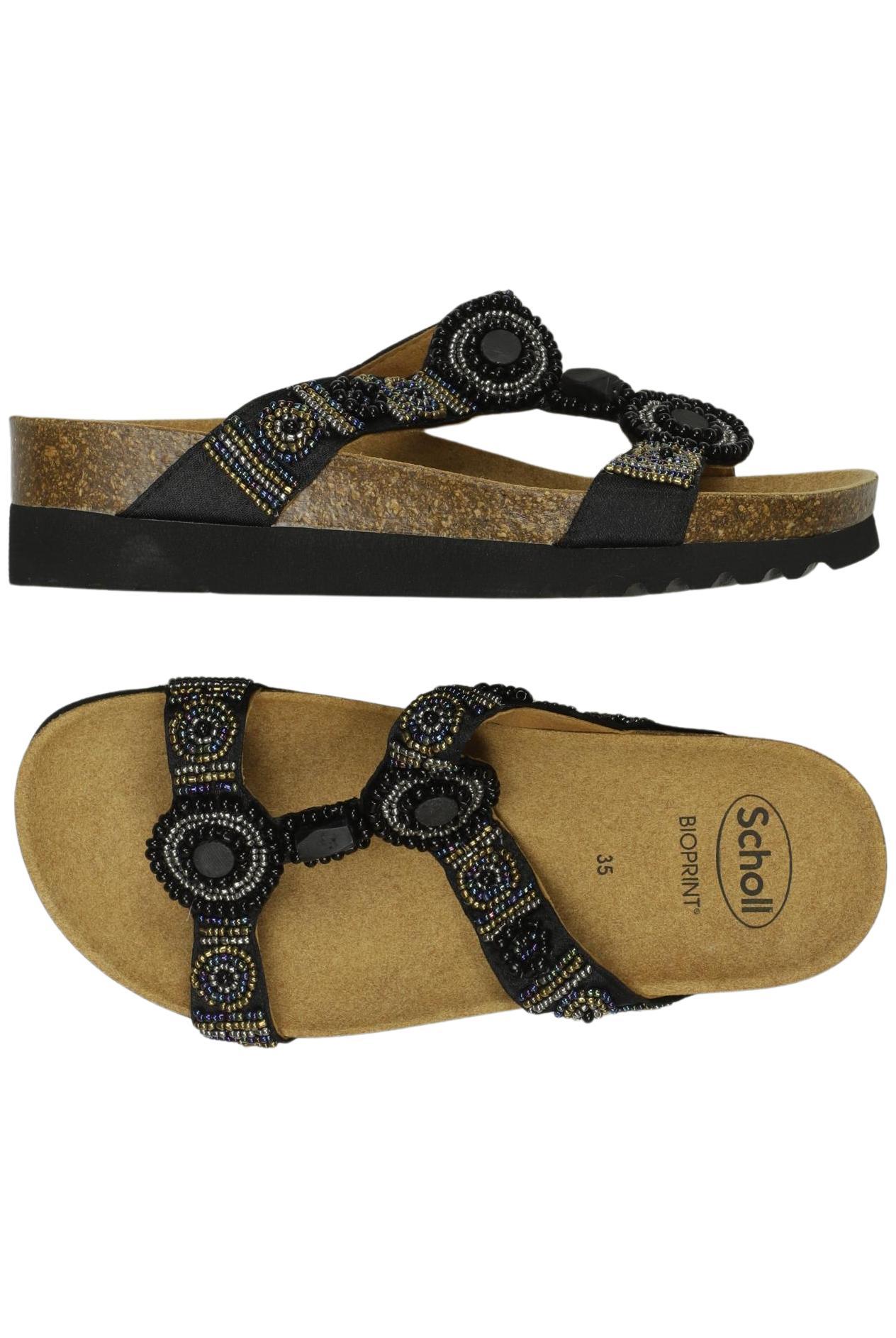 

Scholl Damen Sandale, schwarz, Gr. 35