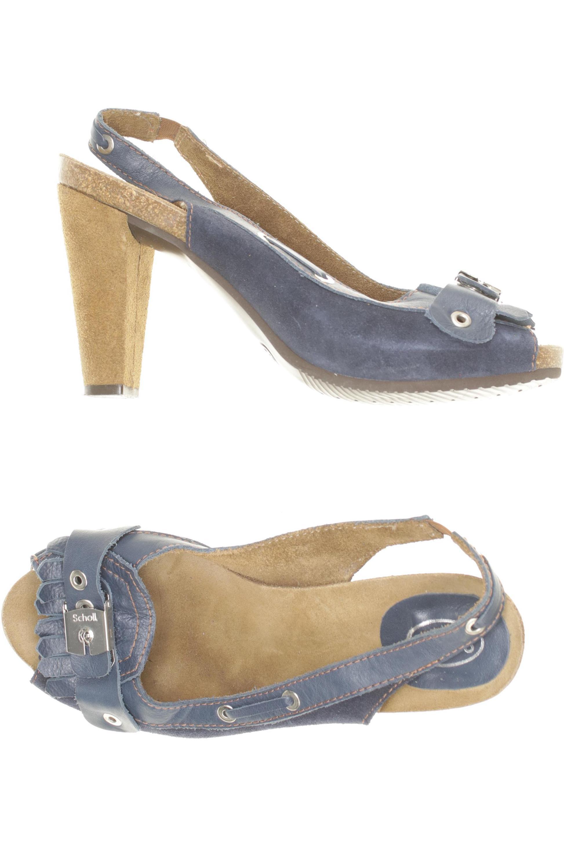 

Scholl Damen Sandale, blau, Gr. 42