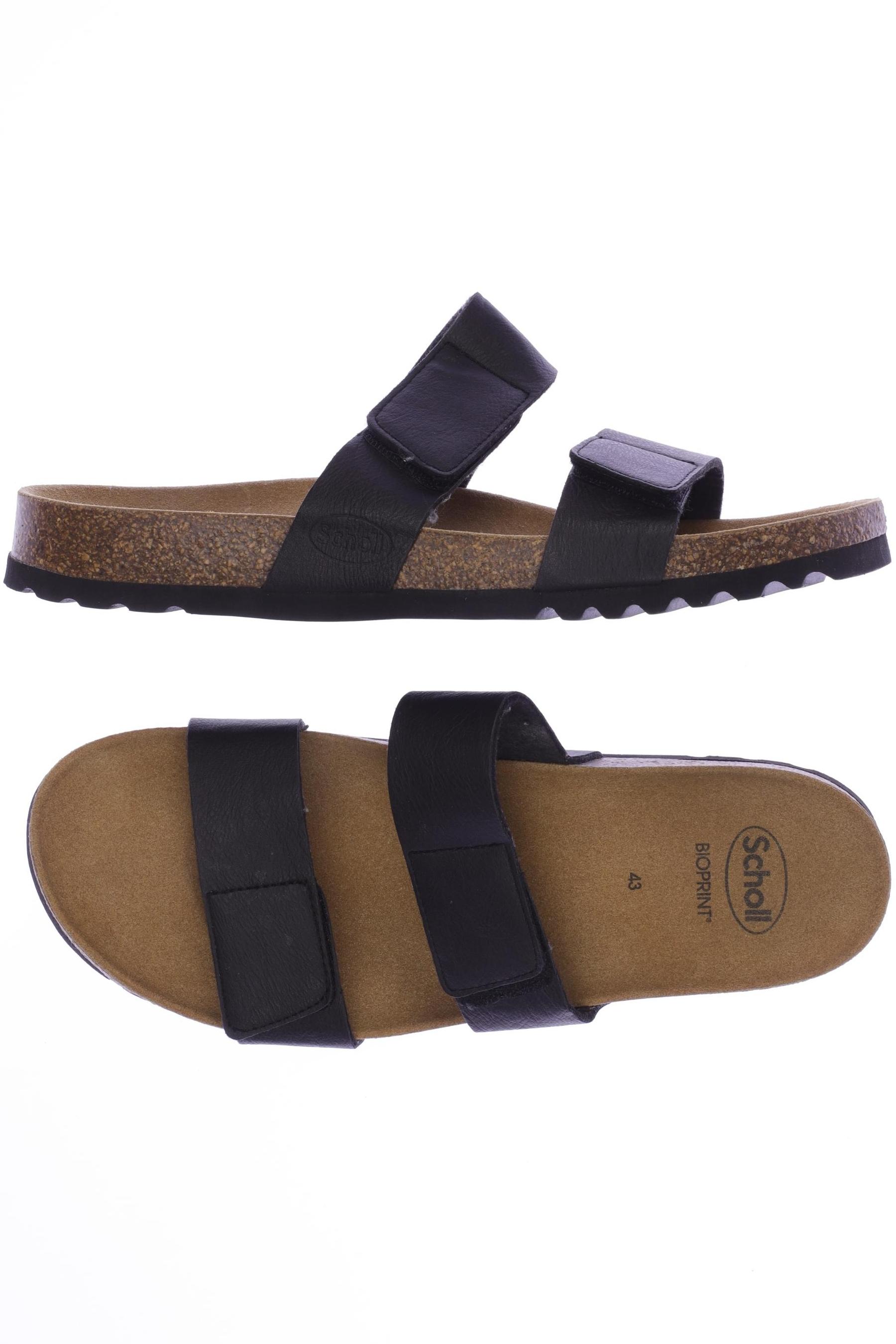 

Scholl Herren Sandale, schwarz, Gr. 43