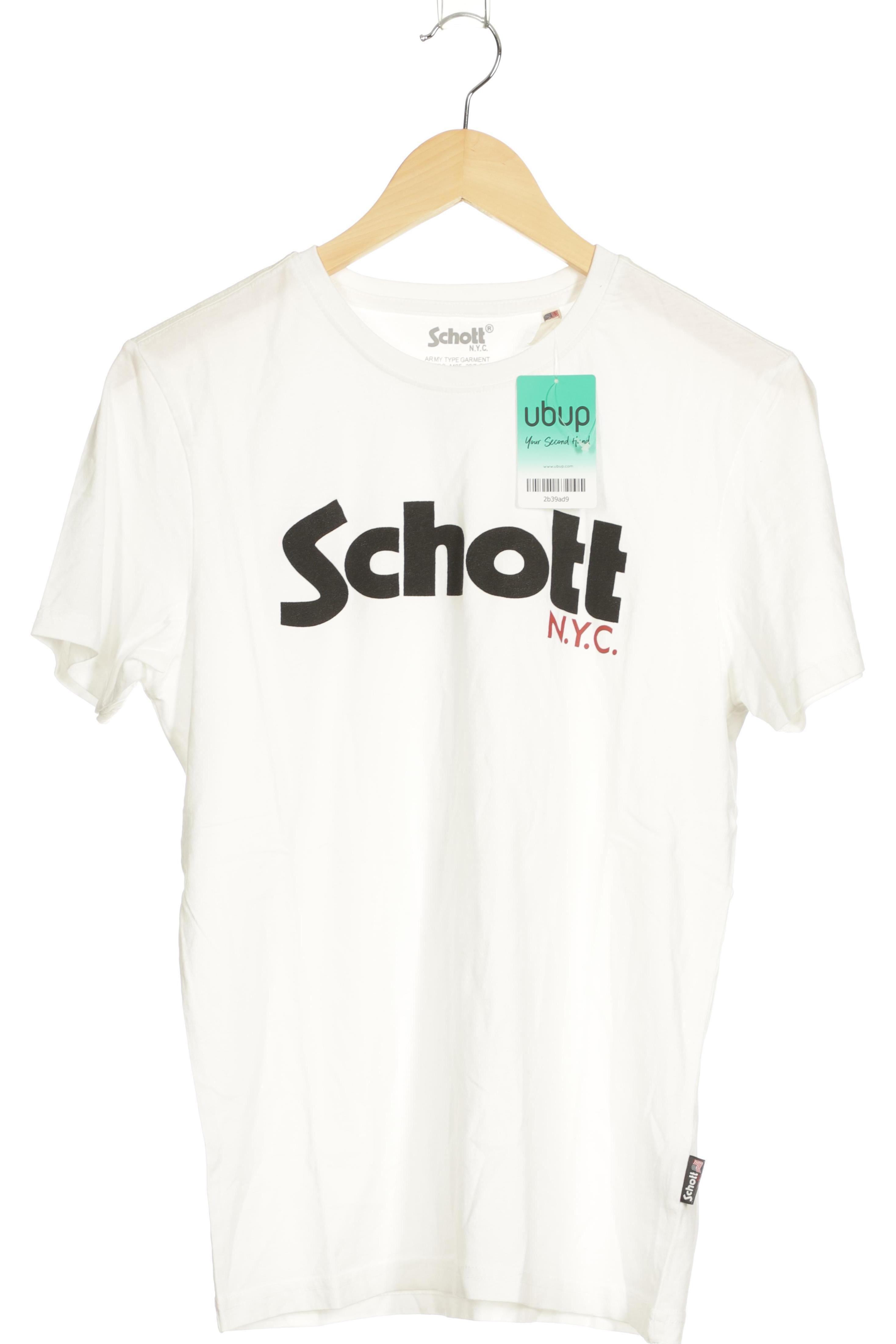 

Schott NYC Damen T-Shirt, weiß, Gr.