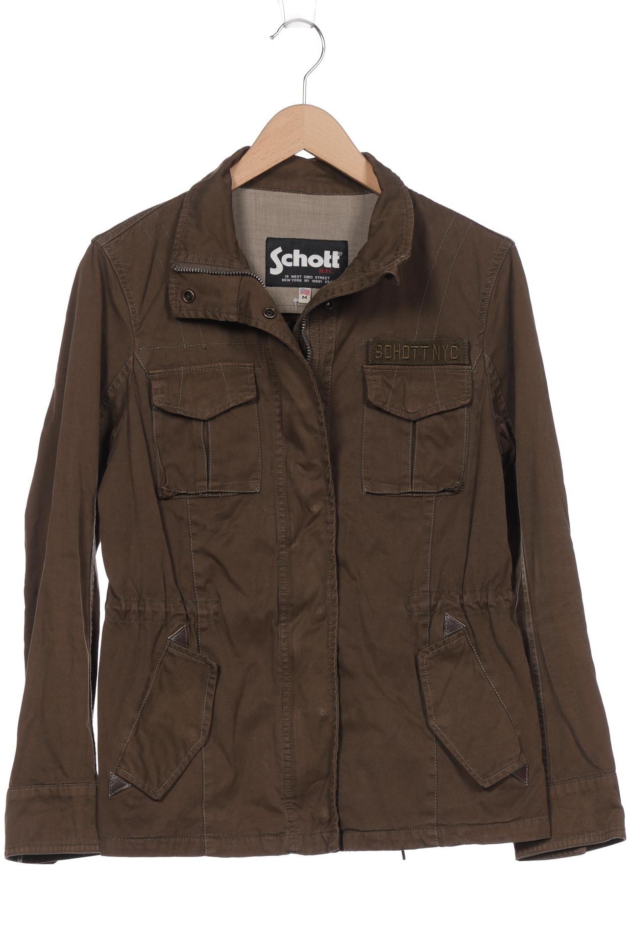 

Schott NYC Damen Jacke, grün, Gr. 38