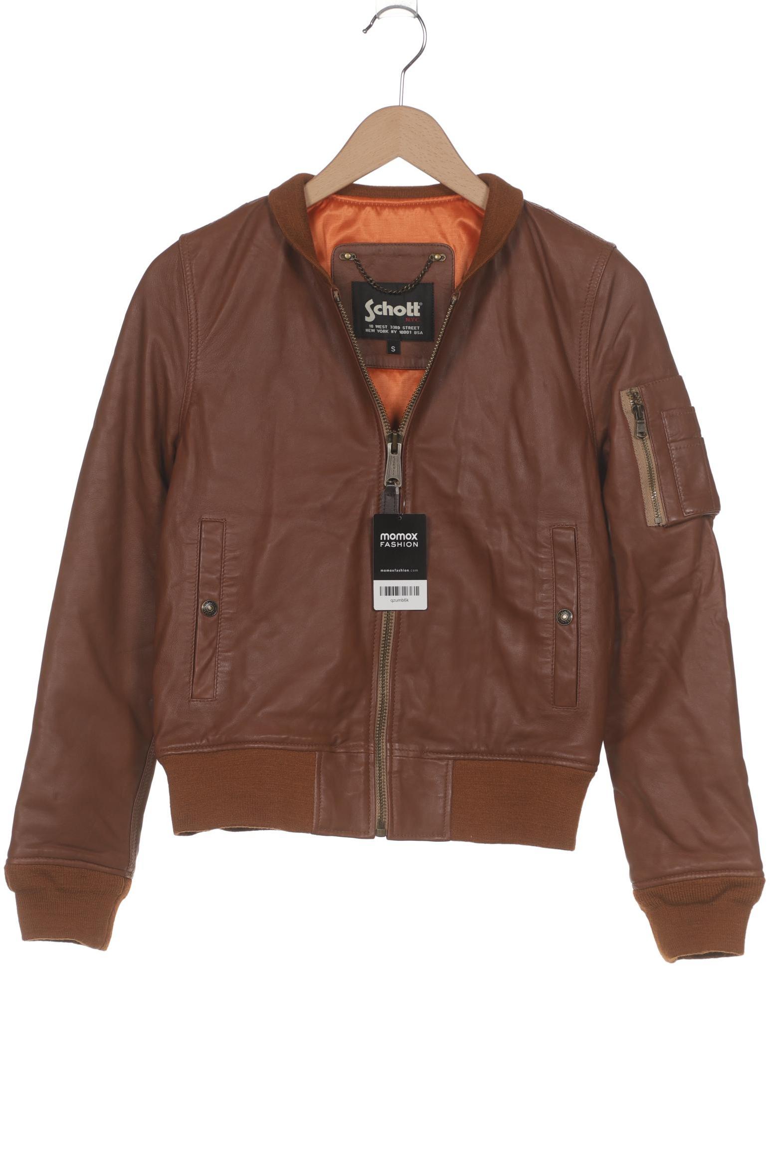 

Schott NYC Damen Jacke, braun, Gr. 36