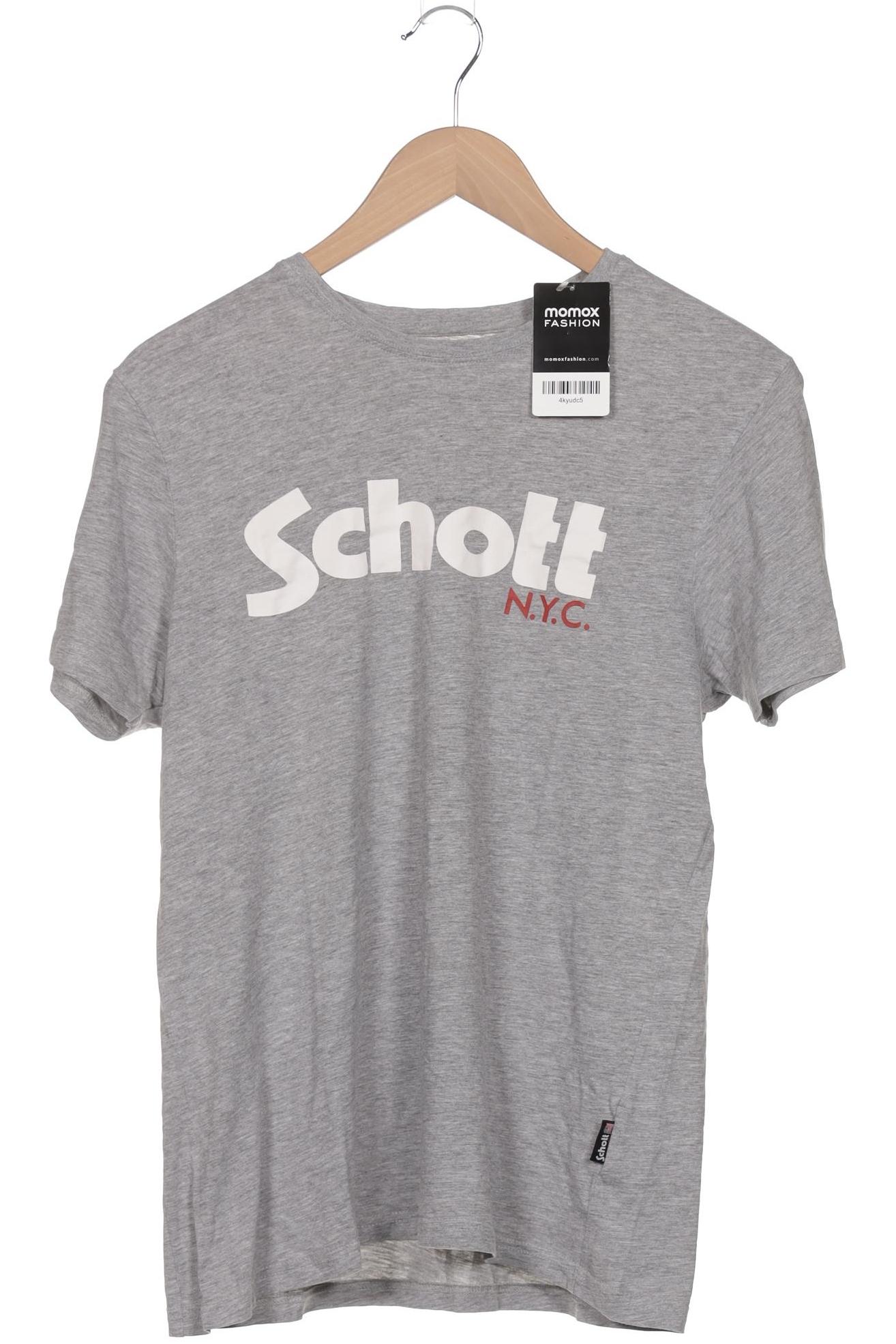 

Schott NYC Damen T-Shirt, grau, Gr. 42