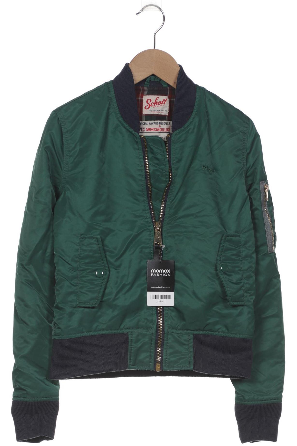 

Schott NYC Damen Jacke, grün, Gr. 36