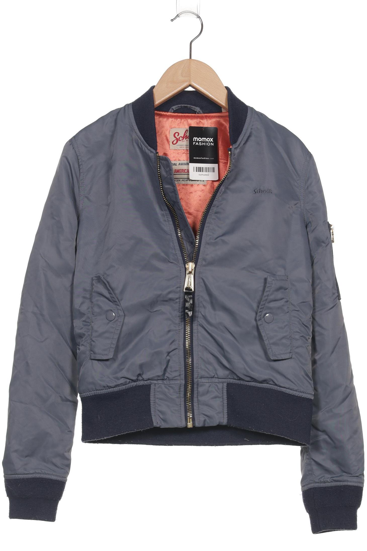 

Schott NYC Damen Jacke, blau, Gr. 36