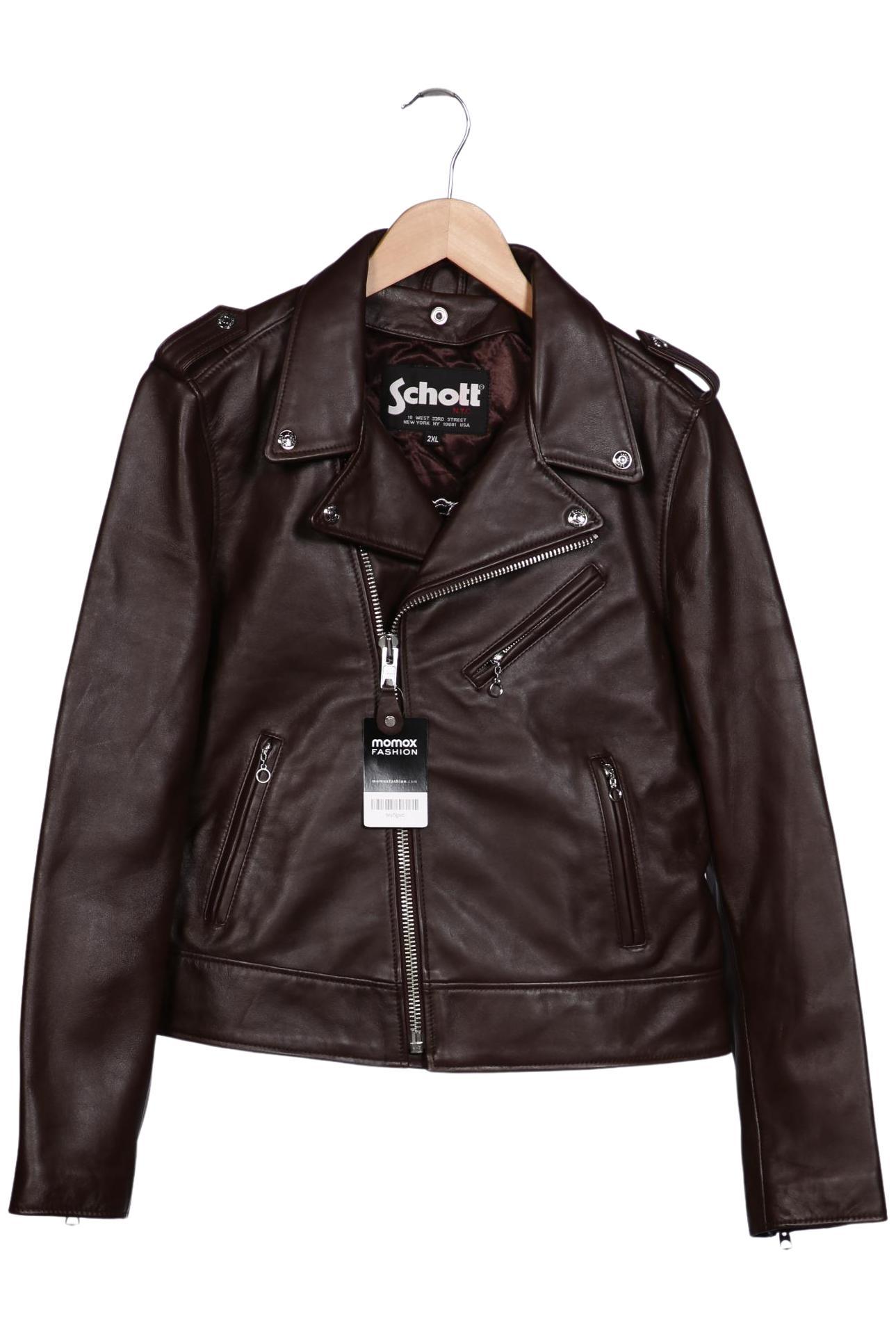 

Schott NYC Damen Jacke, braun, Gr. 46