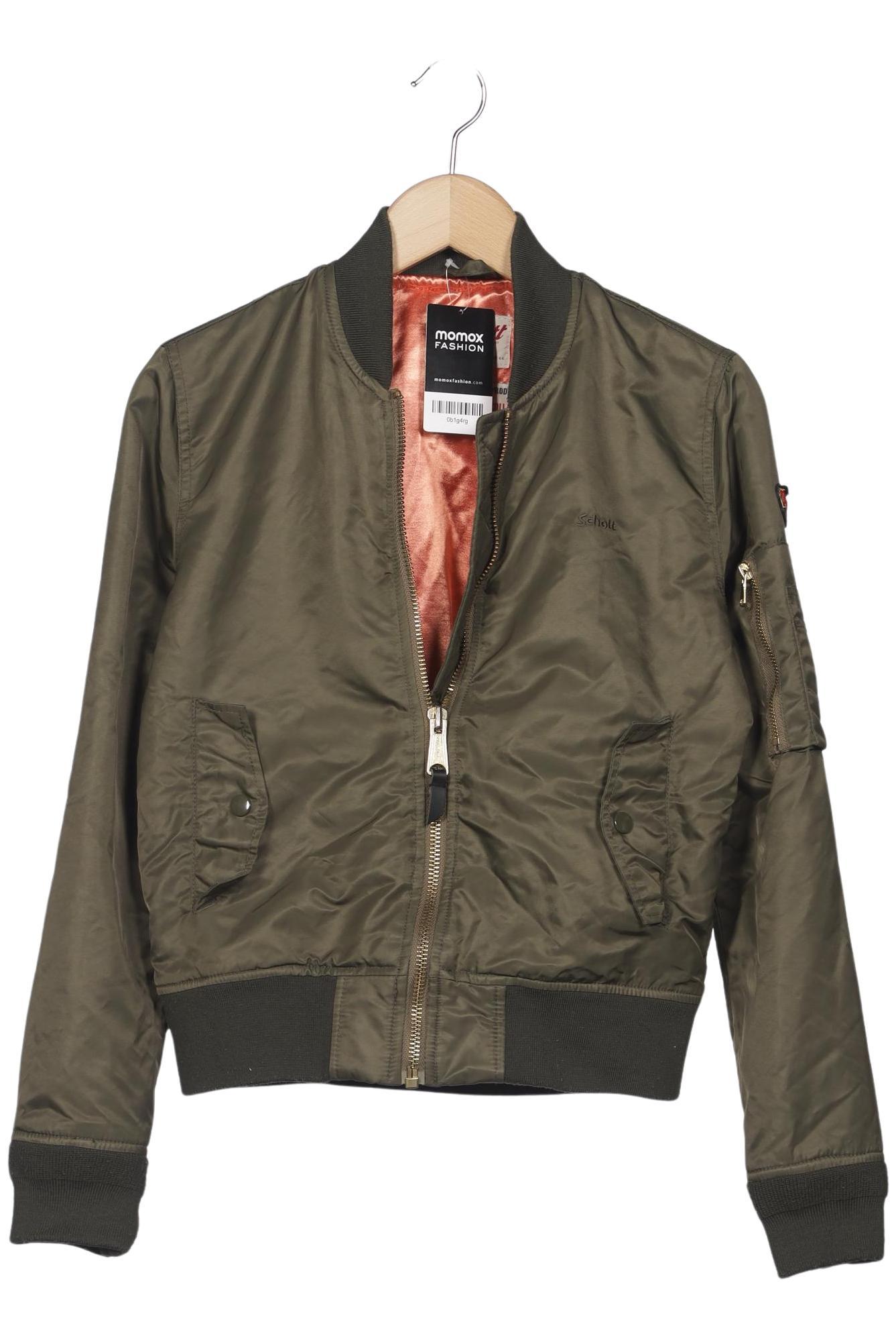 

Schott NYC Damen Jacke, grün, Gr. 38