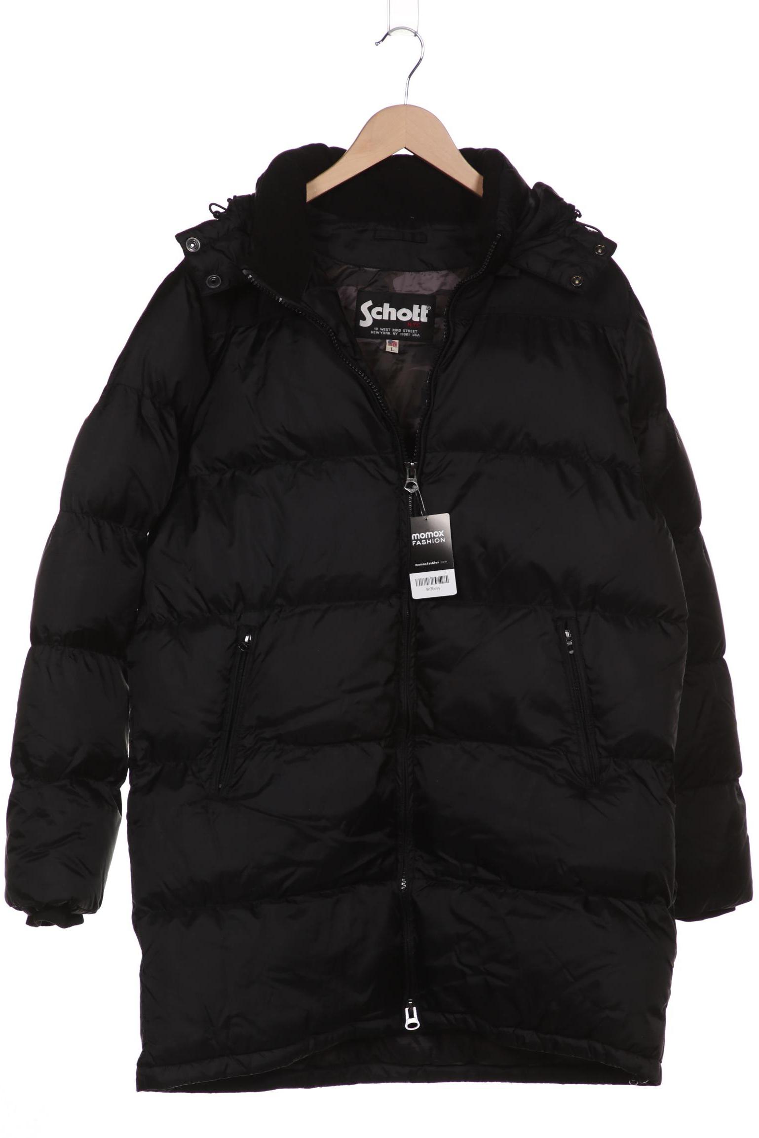 

Schott NYC Herren Mantel, schwarz, Gr. 52