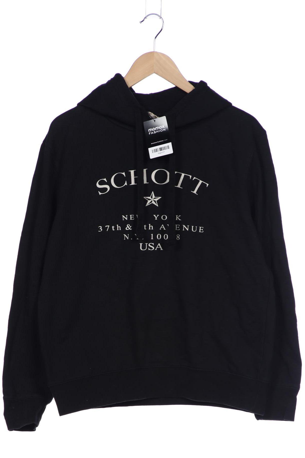 

Schott NYC Herren Kapuzenpullover, schwarz, Gr. 54