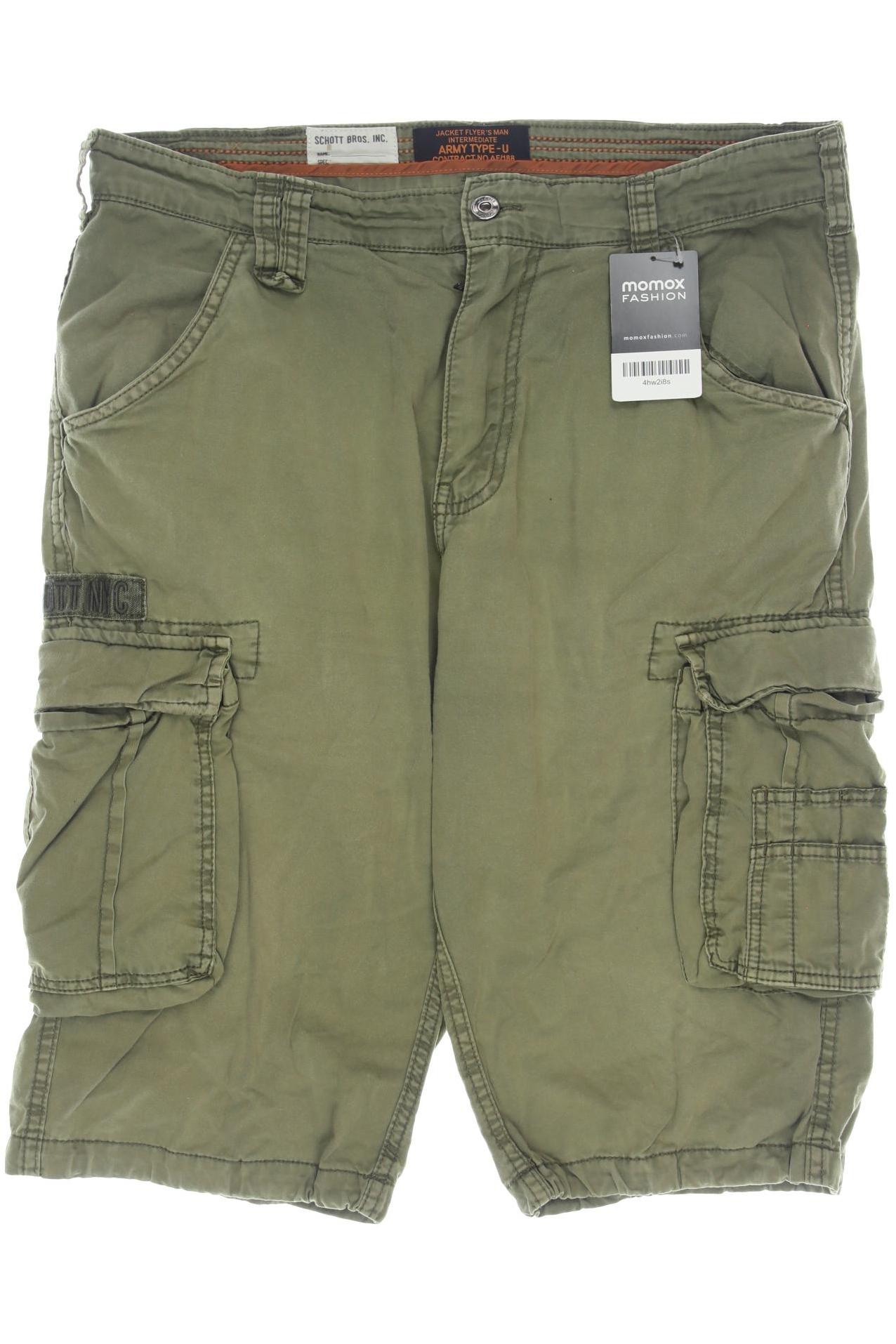 

Schott NYC Herren Shorts, grün, Gr. 32