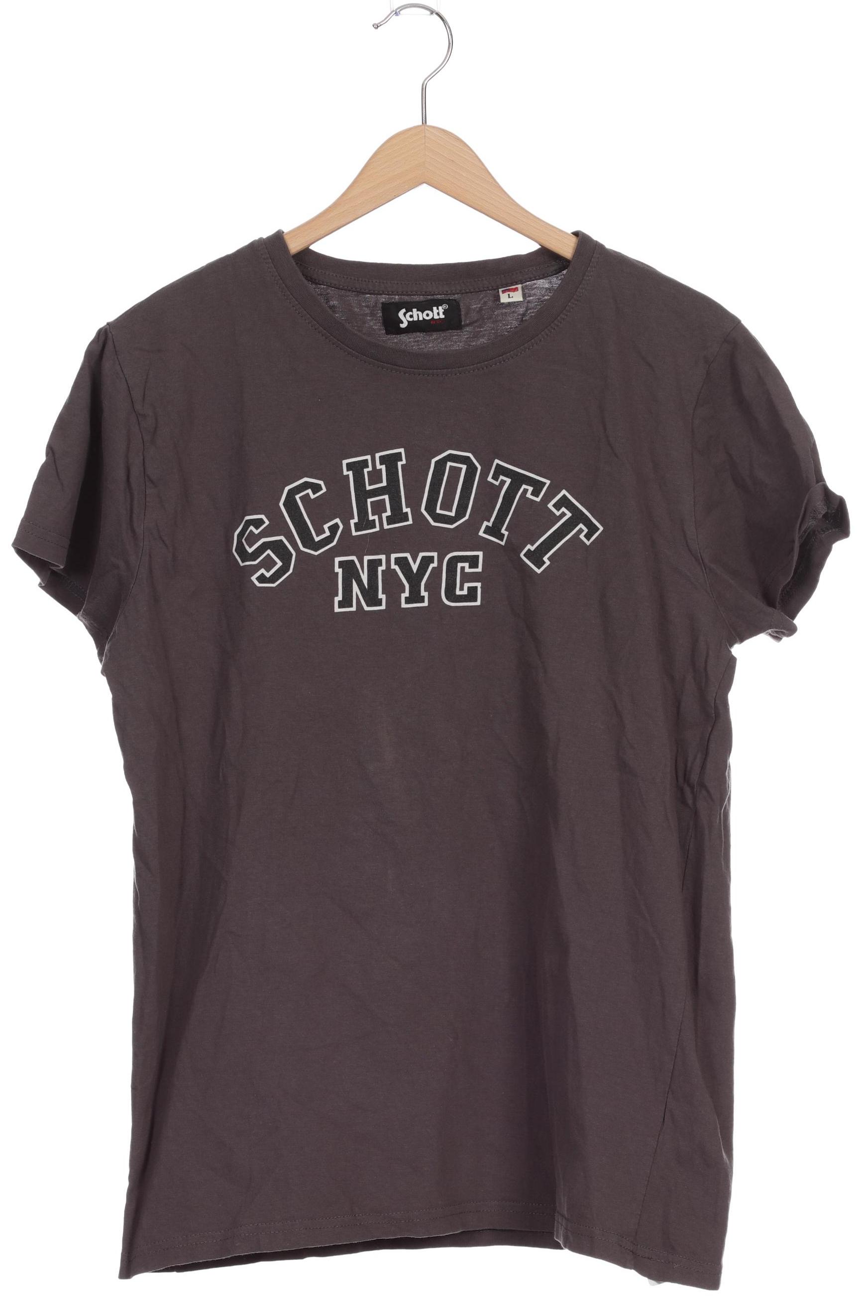 Thumbnail - Schott NYC Herren T-Shirt, grau, Gr.
