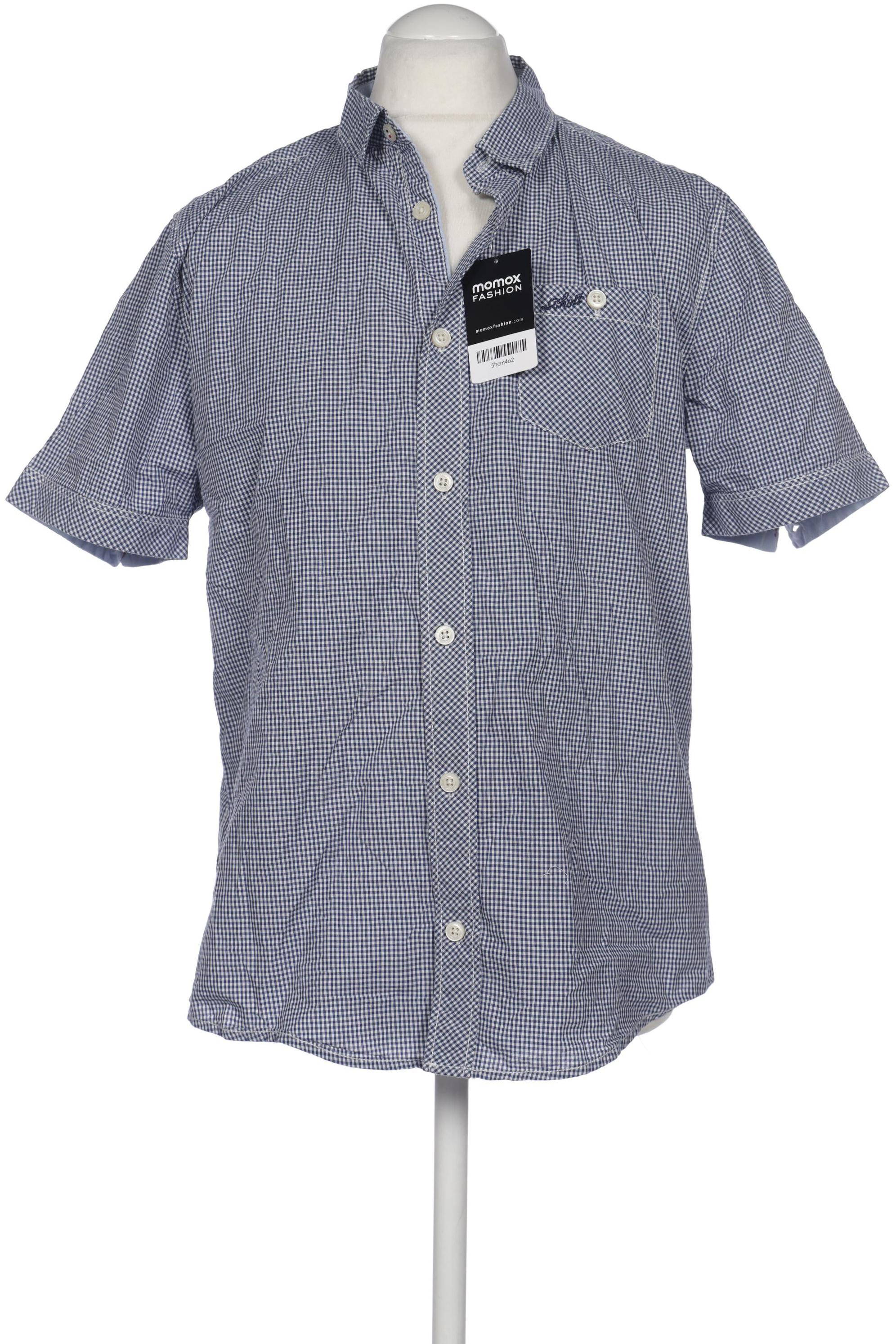 

Schott NYC Herren Hemd, blau