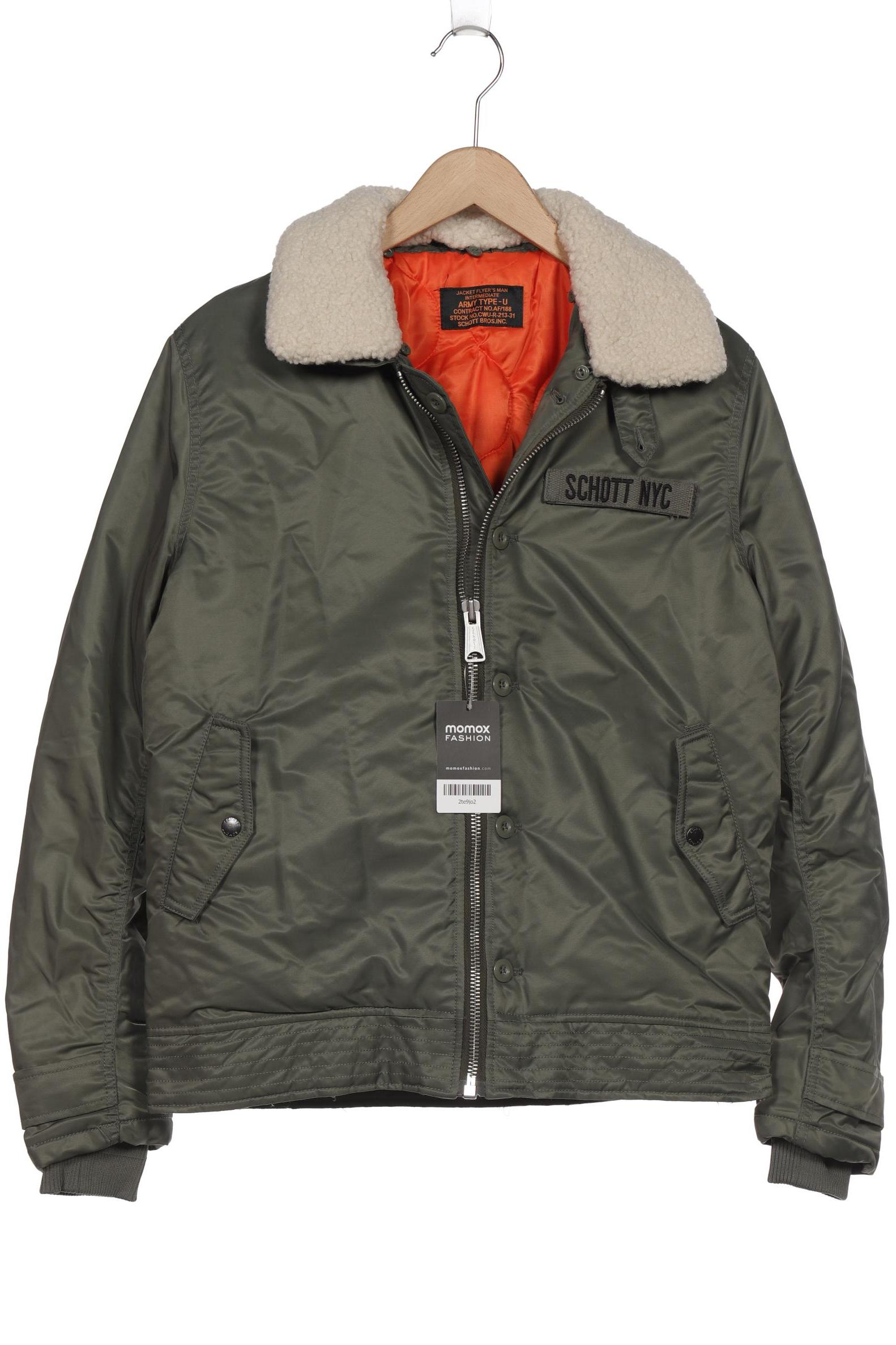 

Schott NYC Herren Jacke, grün, Gr. 48
