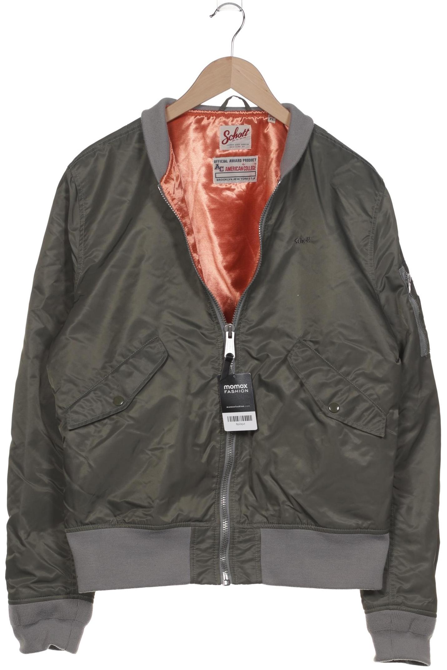 

Schott NYC Herren Jacke, grün, Gr. 54