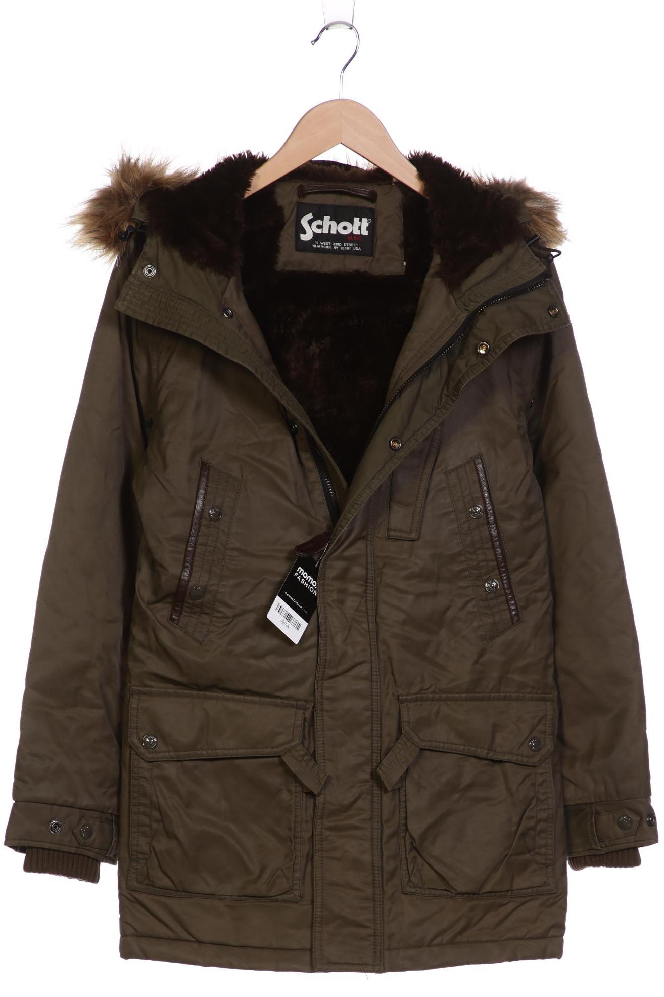 

Schott NYC Herren Mantel, grün, Gr. 46