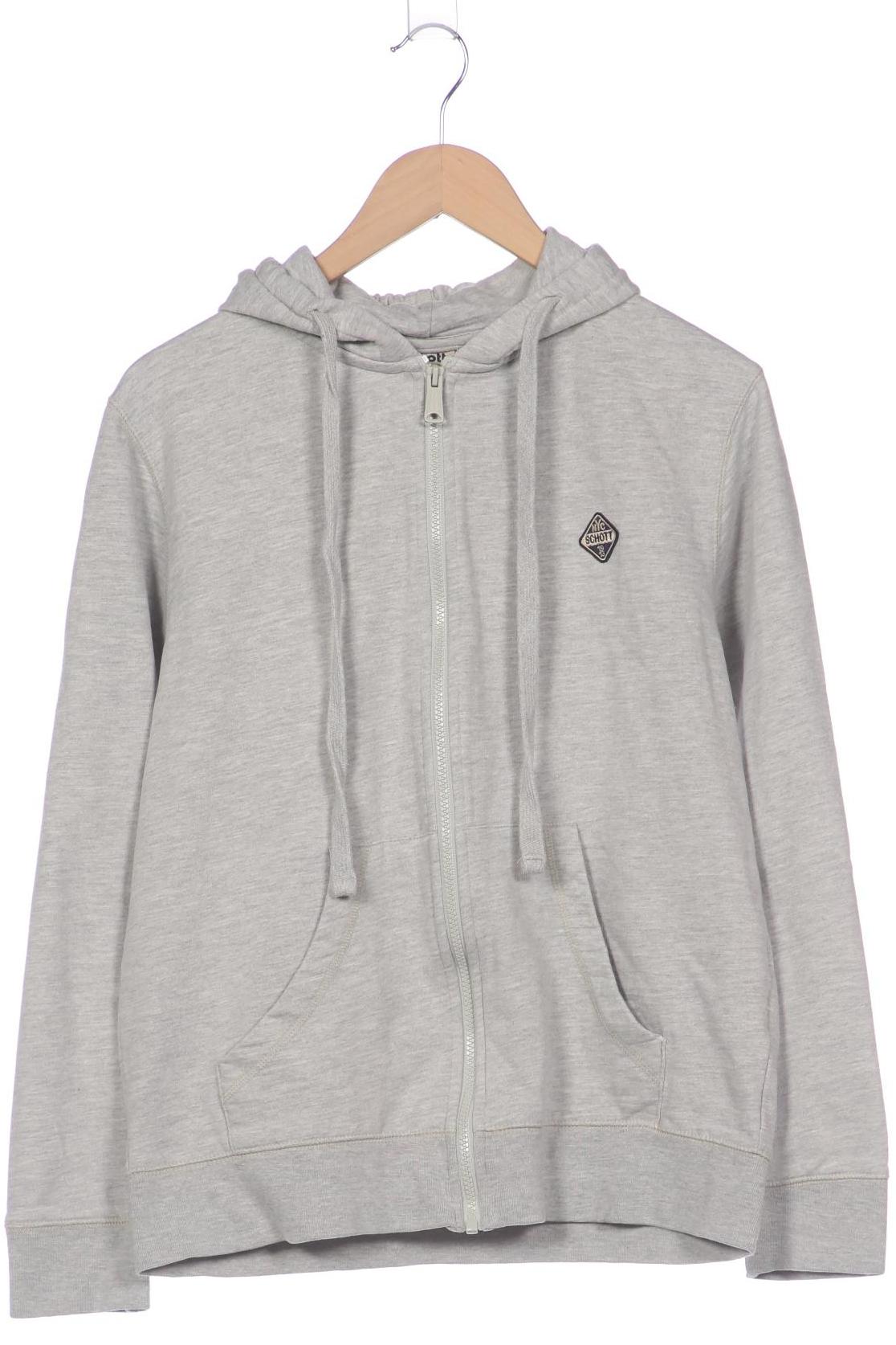 

Schott NYC Herren Kapuzenpullover, grau, Gr. 52