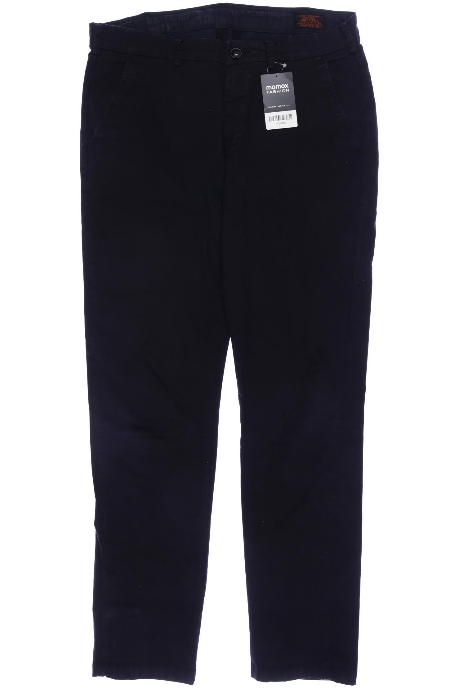 

Schott NYC Herren Stoffhose, schwarz