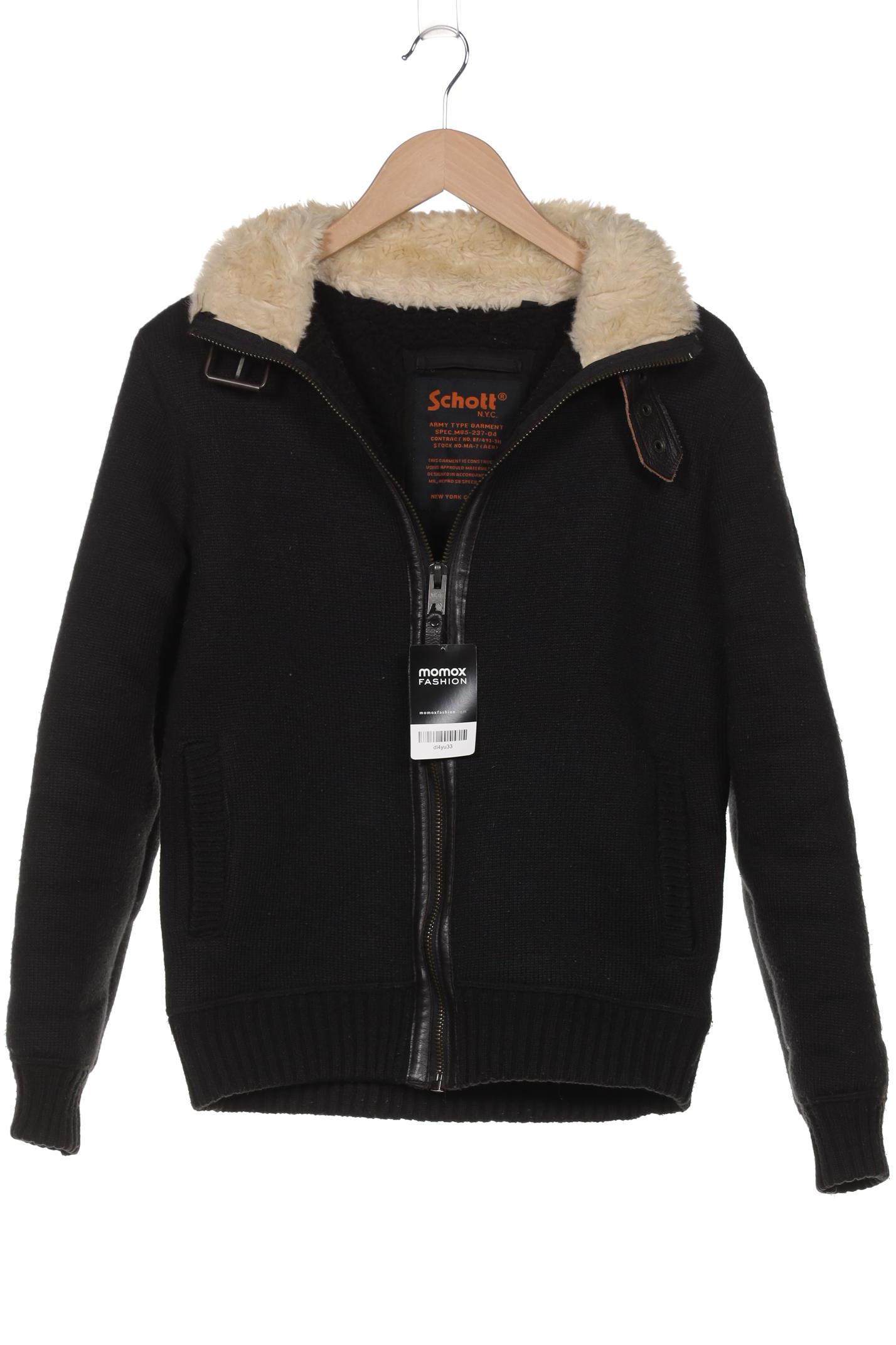 

Schott NYC Herren Jacke, schwarz, Gr. 46