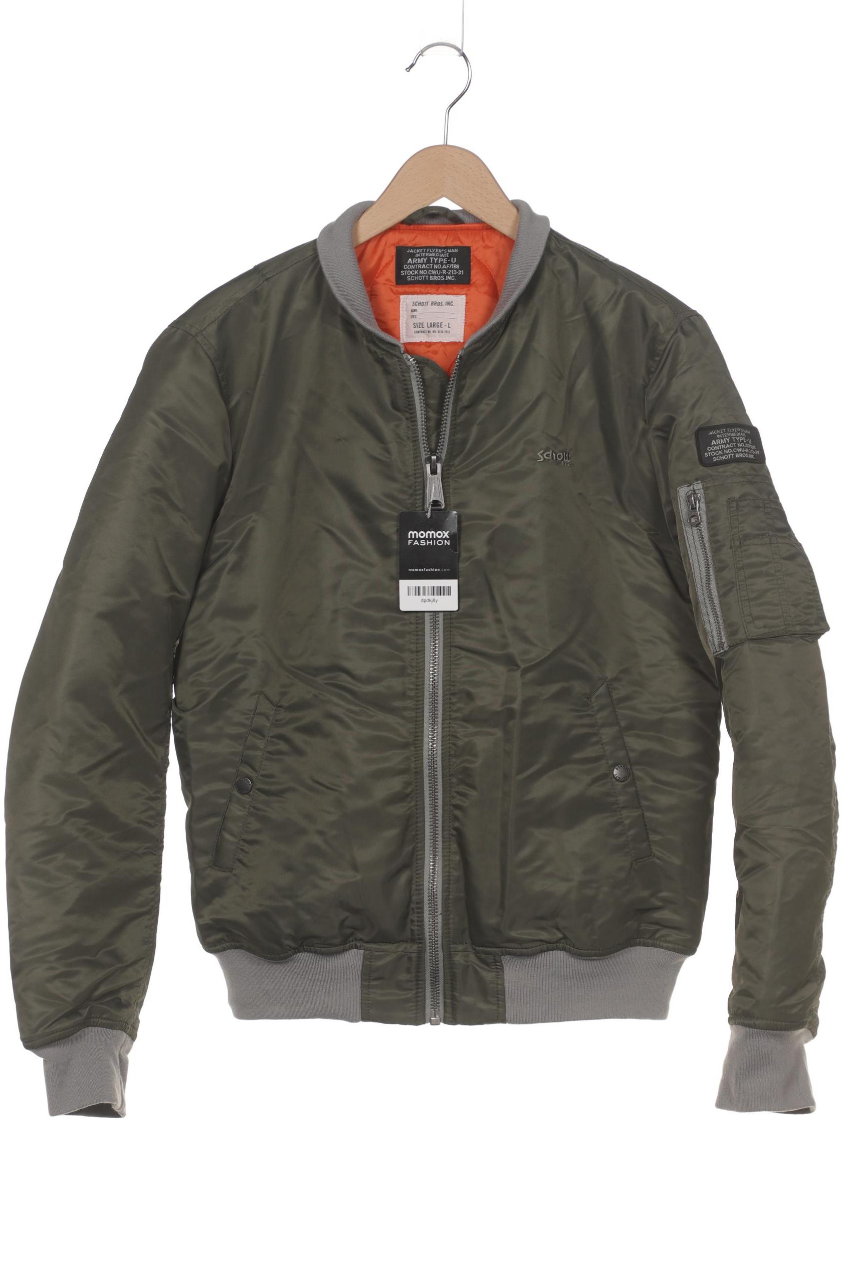 

Schott NYC Herren Jacke, grün, Gr. 52