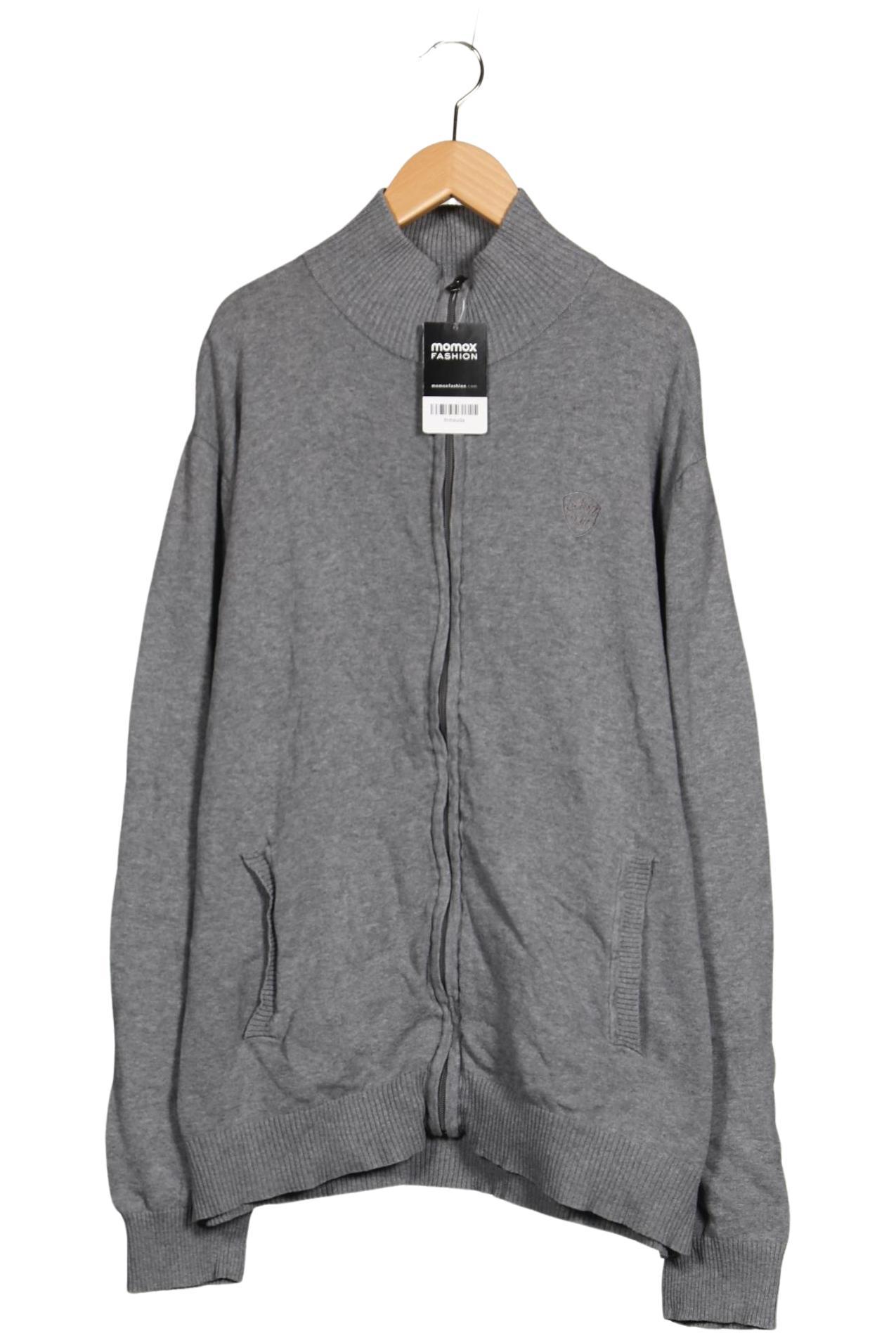 Thumbnail - Schott NYC Herren Strickjacke, grau, Gr. 56