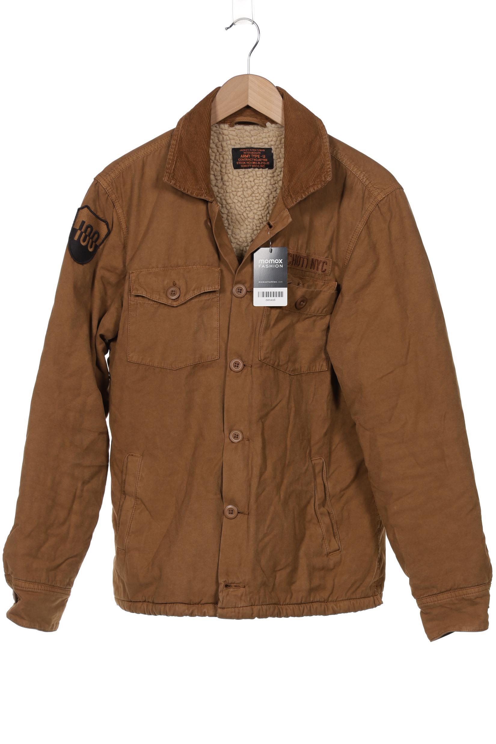 

Schott NYC Herren Jacke, braun, Gr. 48