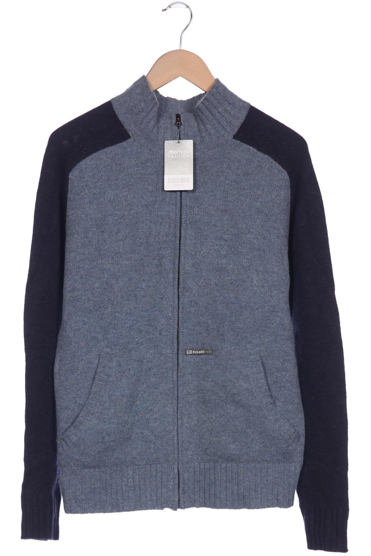 

Schott NYC Herren Strickjacke, blau, Gr. 46