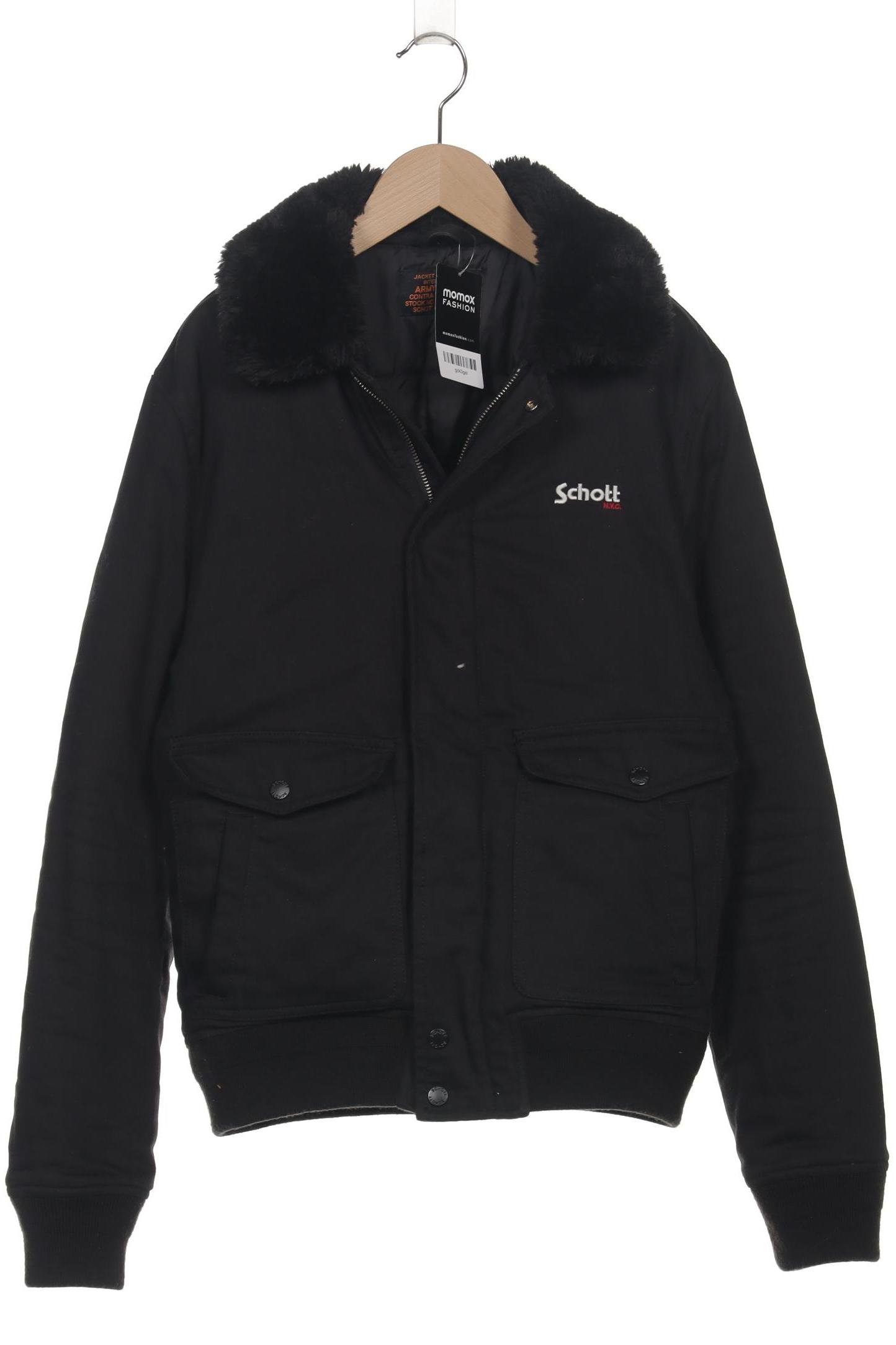 

Schott NYC Herren Jacke, schwarz, Gr. 48
