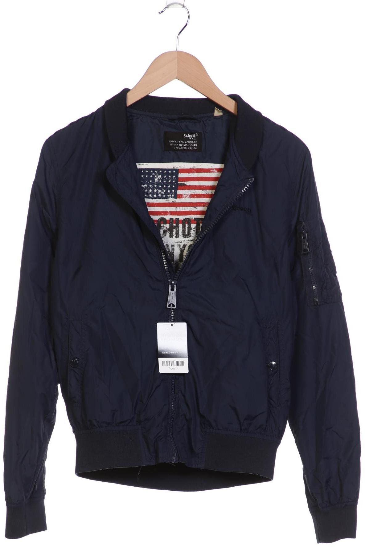 

Schott NYC Herren Jacke, marineblau, Gr. 48