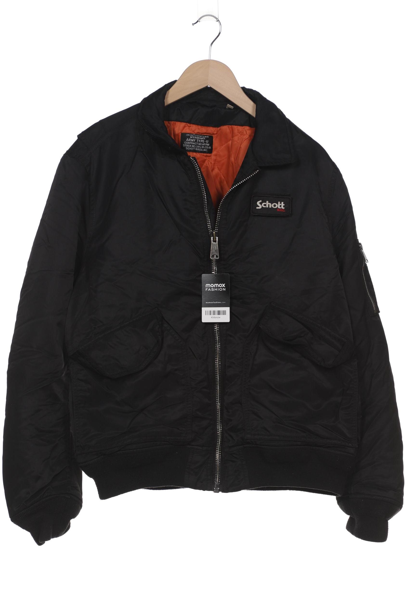 

Schott NYC Herren Jacke, schwarz, Gr. 58