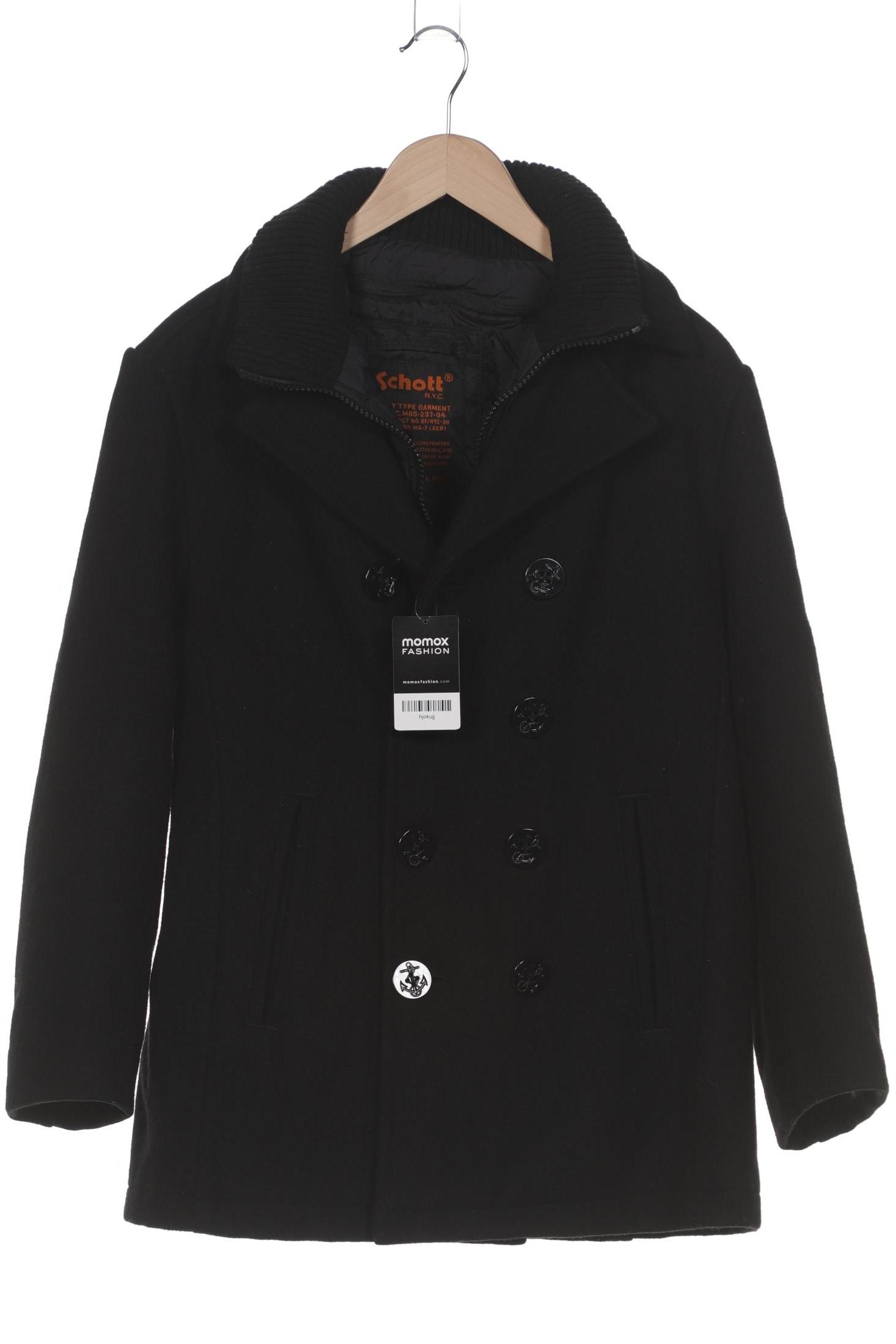 

Schott NYC Herren Mantel, schwarz, Gr. 54