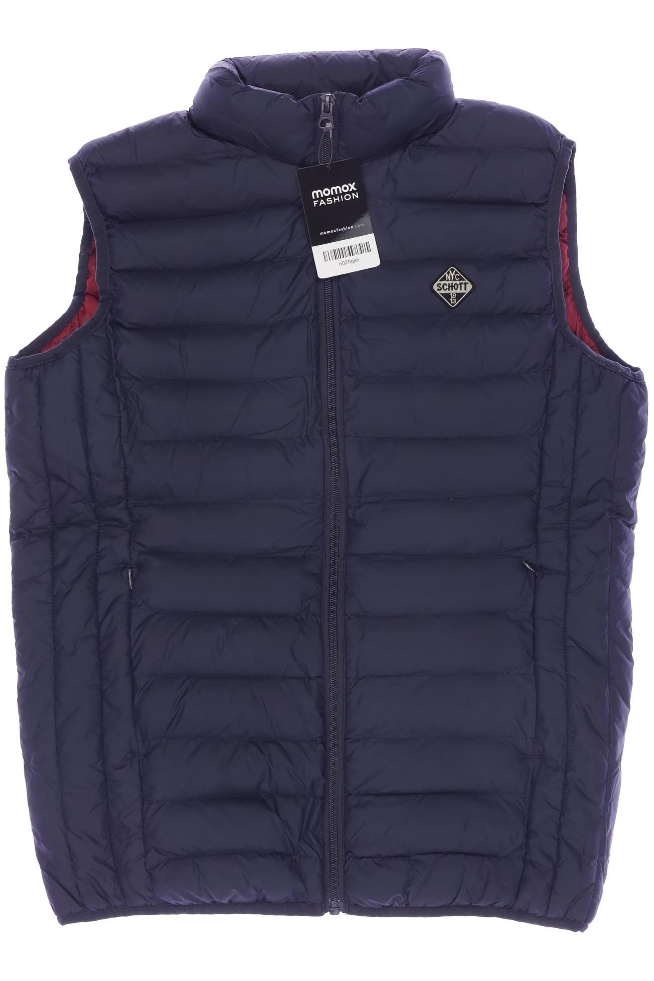 

Schott NYC Herren Weste, marineblau, Gr. 48