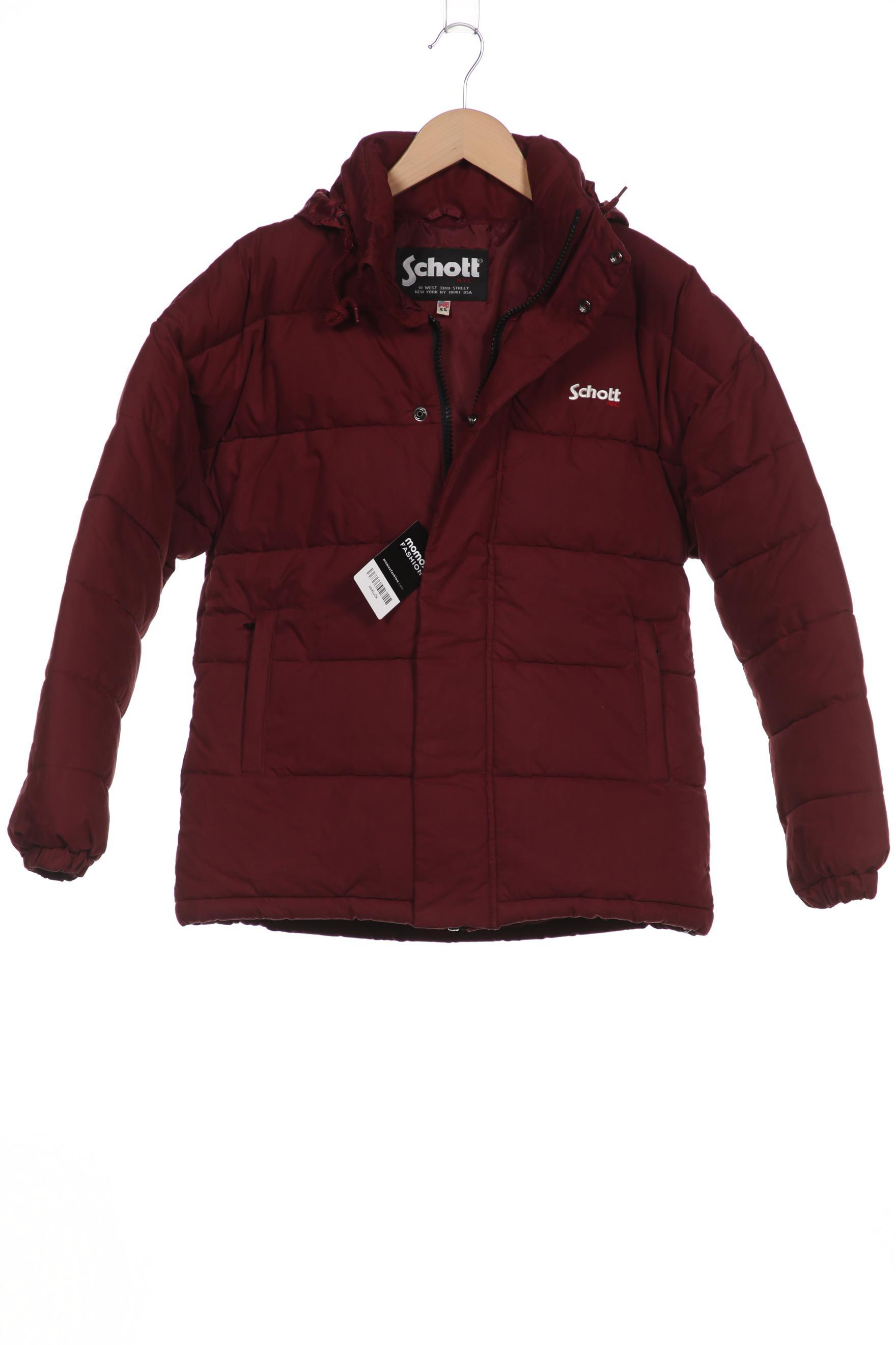 

Schott NYC Herren Jacke, bordeaux, Gr. 44