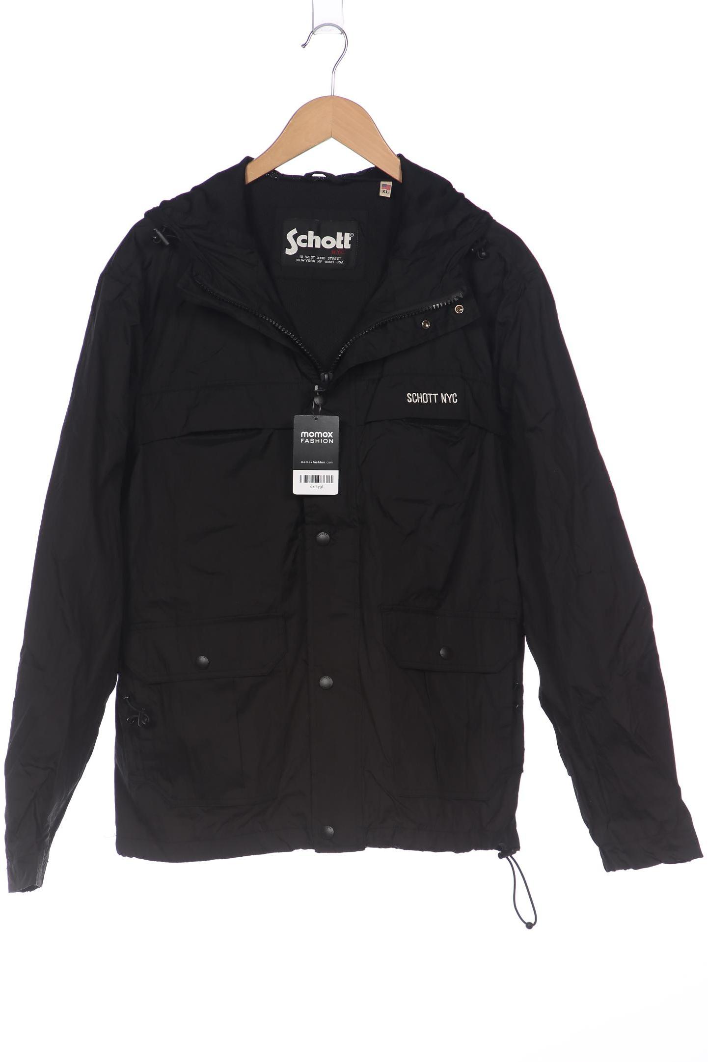 

Schott NYC Herren Jacke, schwarz, Gr. 54
