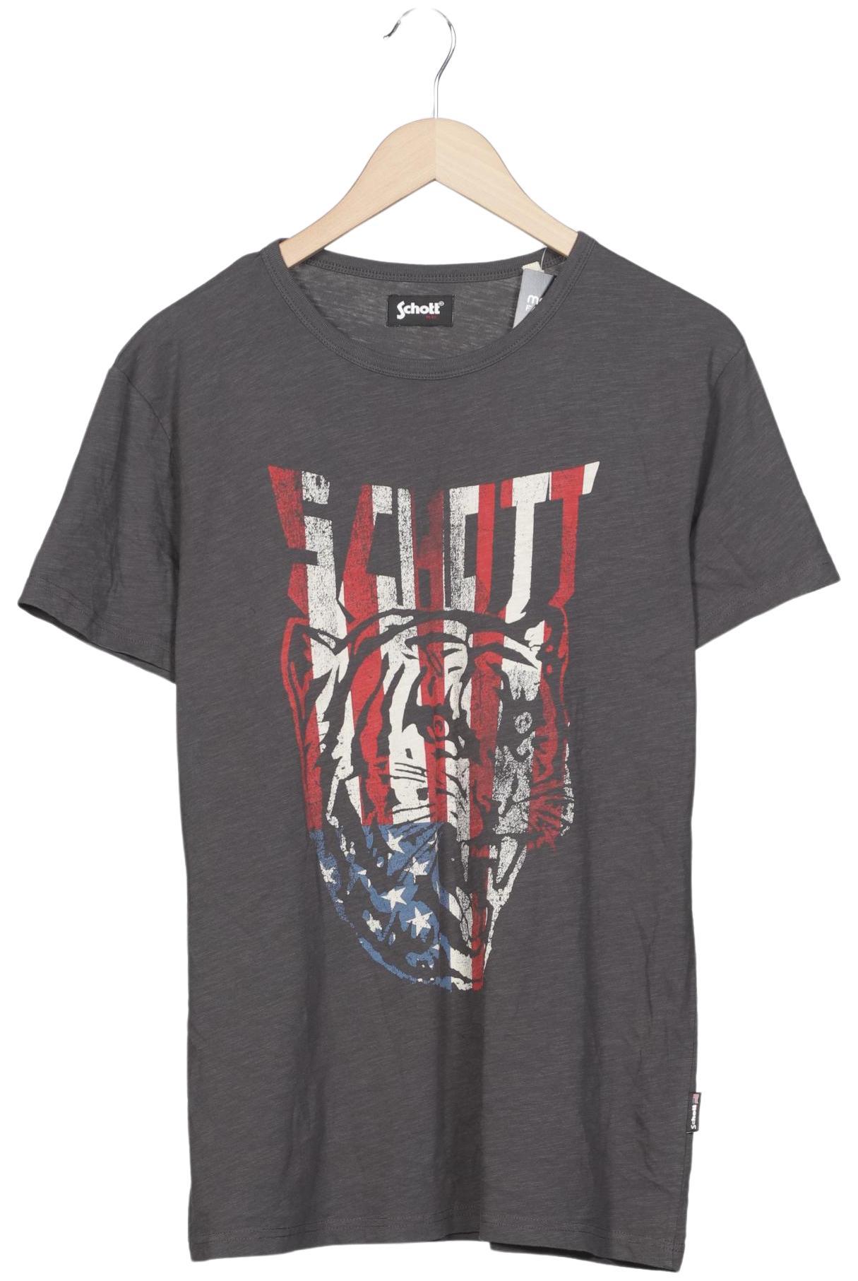 

Schott NYC Herren T-Shirt, grau, Gr. 52