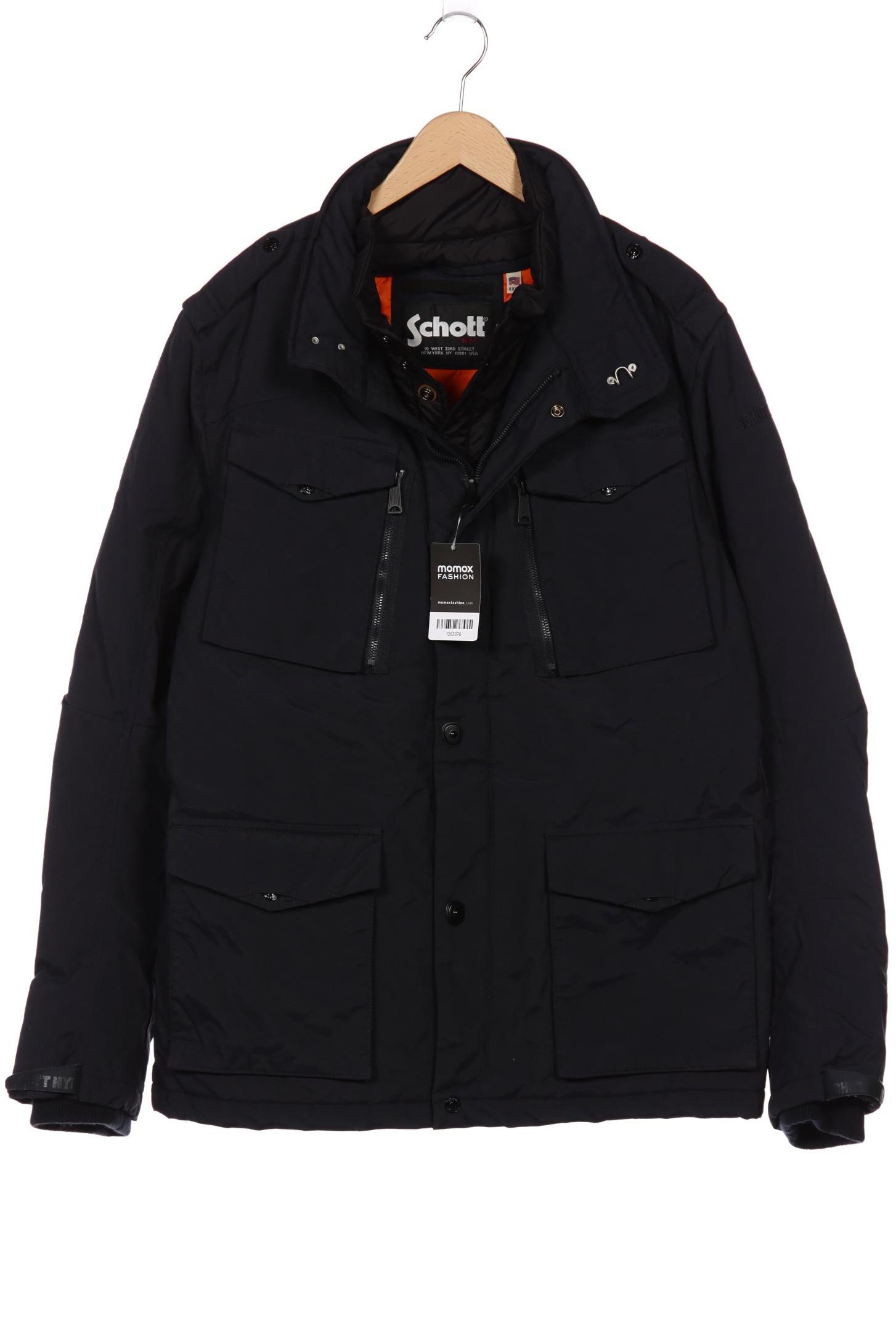 

Schott NYC Herren Jacke, marineblau, Gr. 58