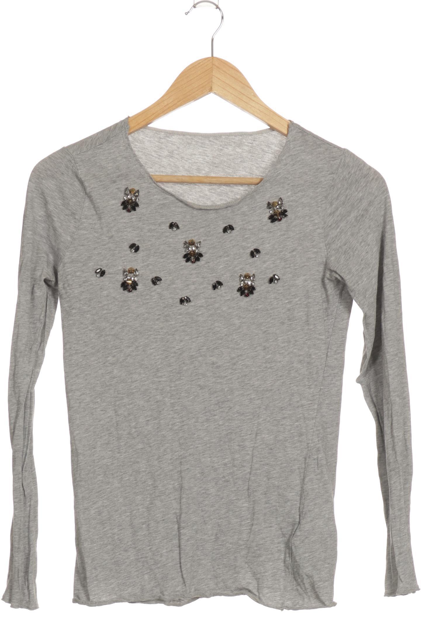 

Schumacher Damen Langarmshirt, grau, Gr. 36