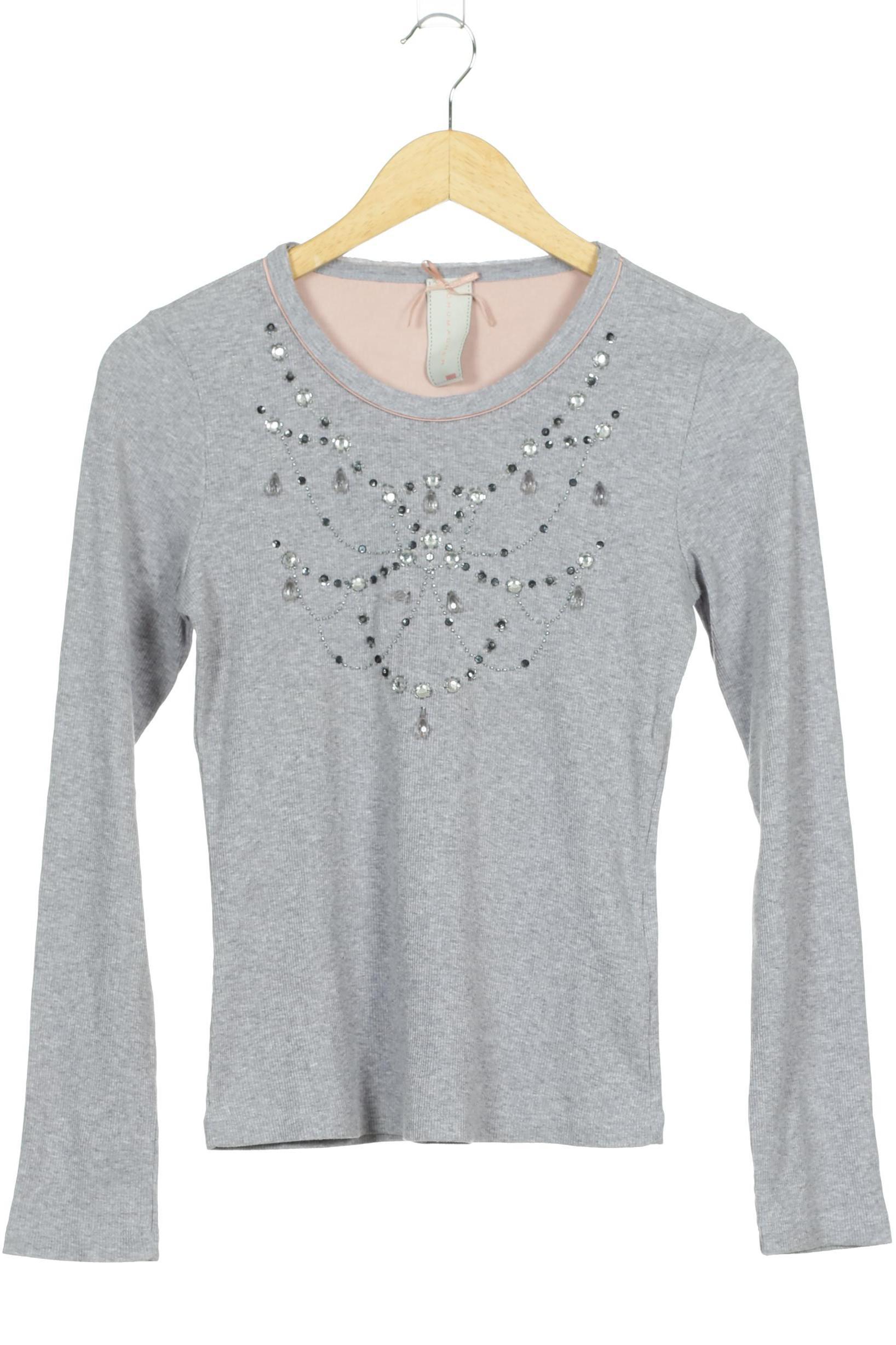 

Schumacher Damen Langarmshirt, grau, Gr.