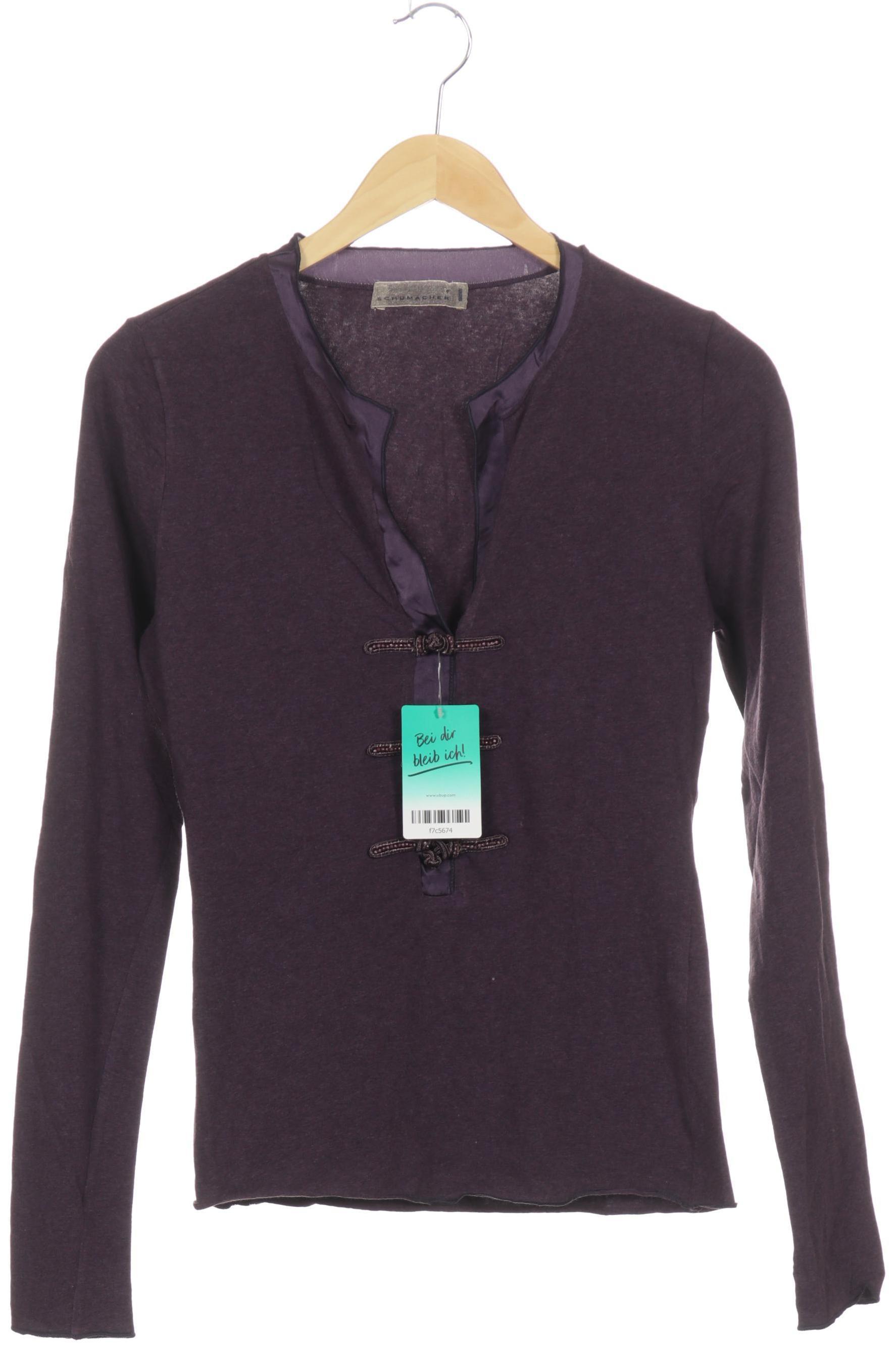 

Schumacher Damen Langarmshirt, lila, Gr.