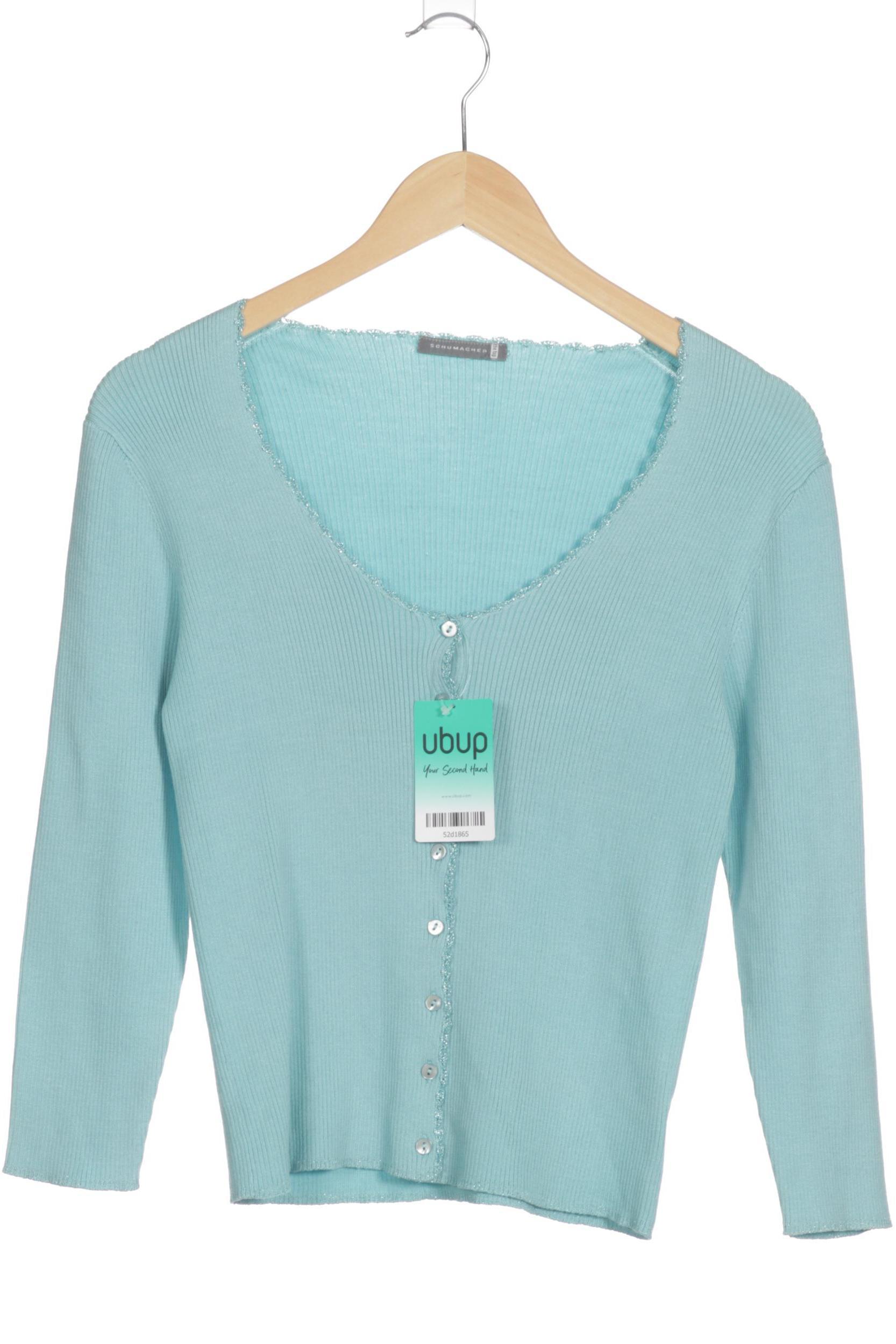 

Schumacher Damen Strickjacke, türkis, Gr.