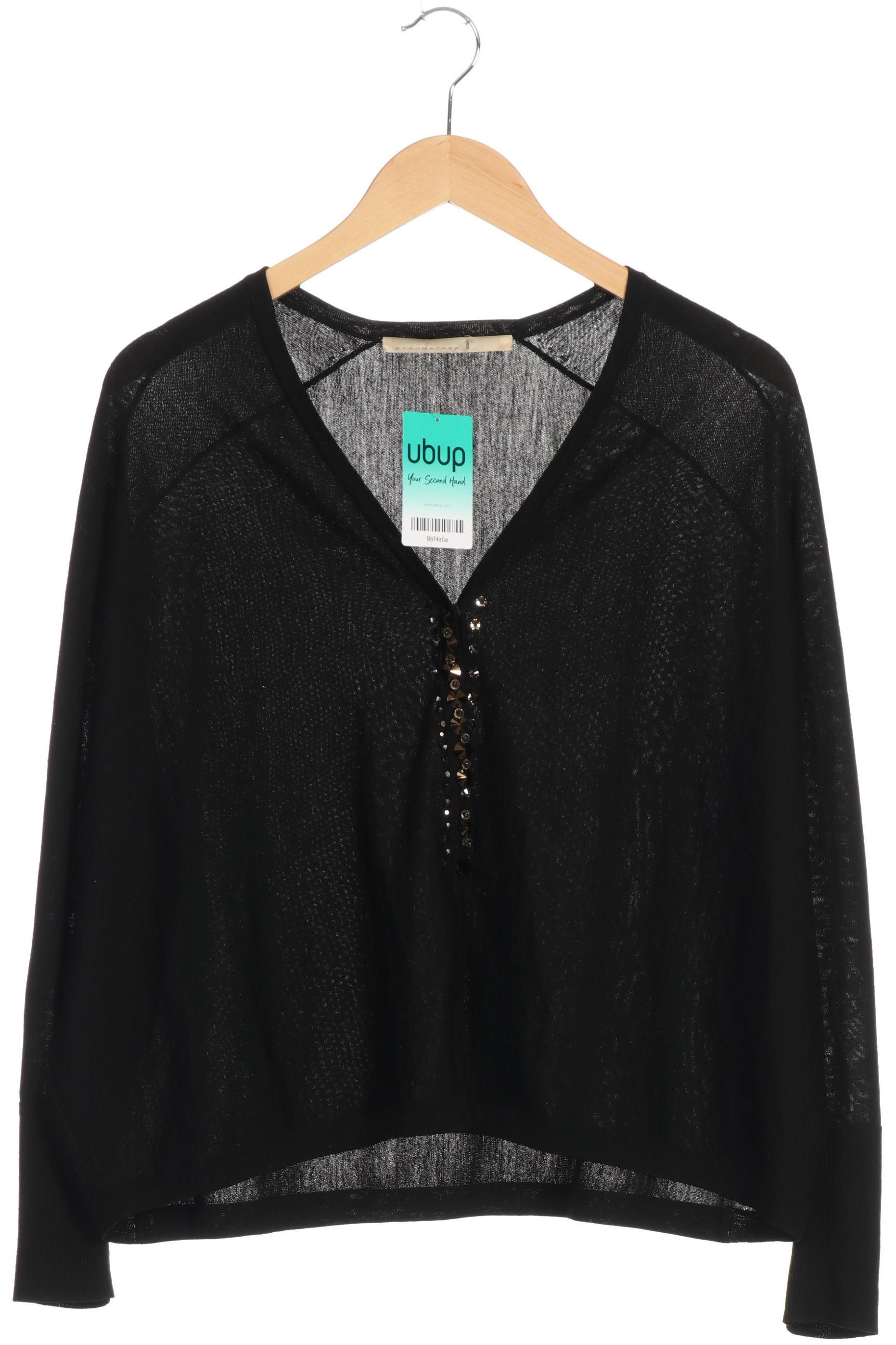 

Schumacher Damen Strickjacke, schwarz, Gr. 36