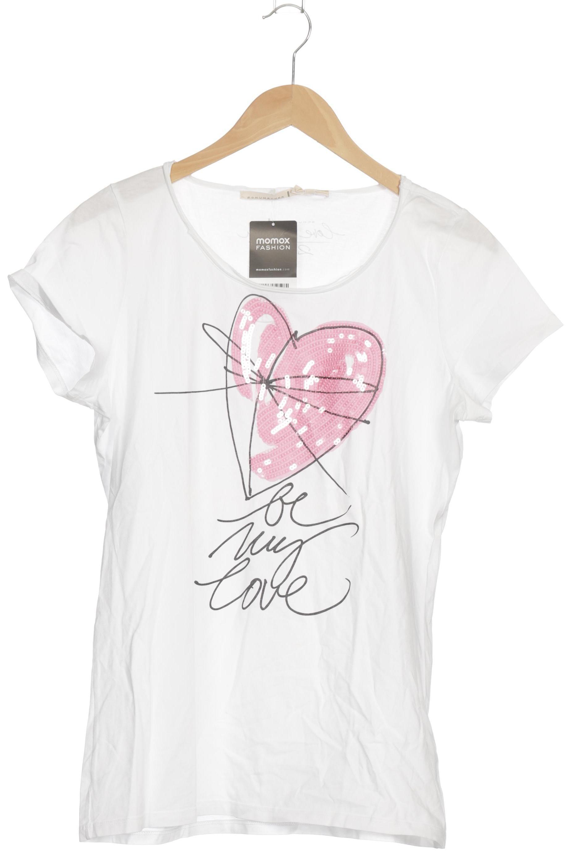 

Schumacher Damen T-Shirt, weiß, Gr. 42